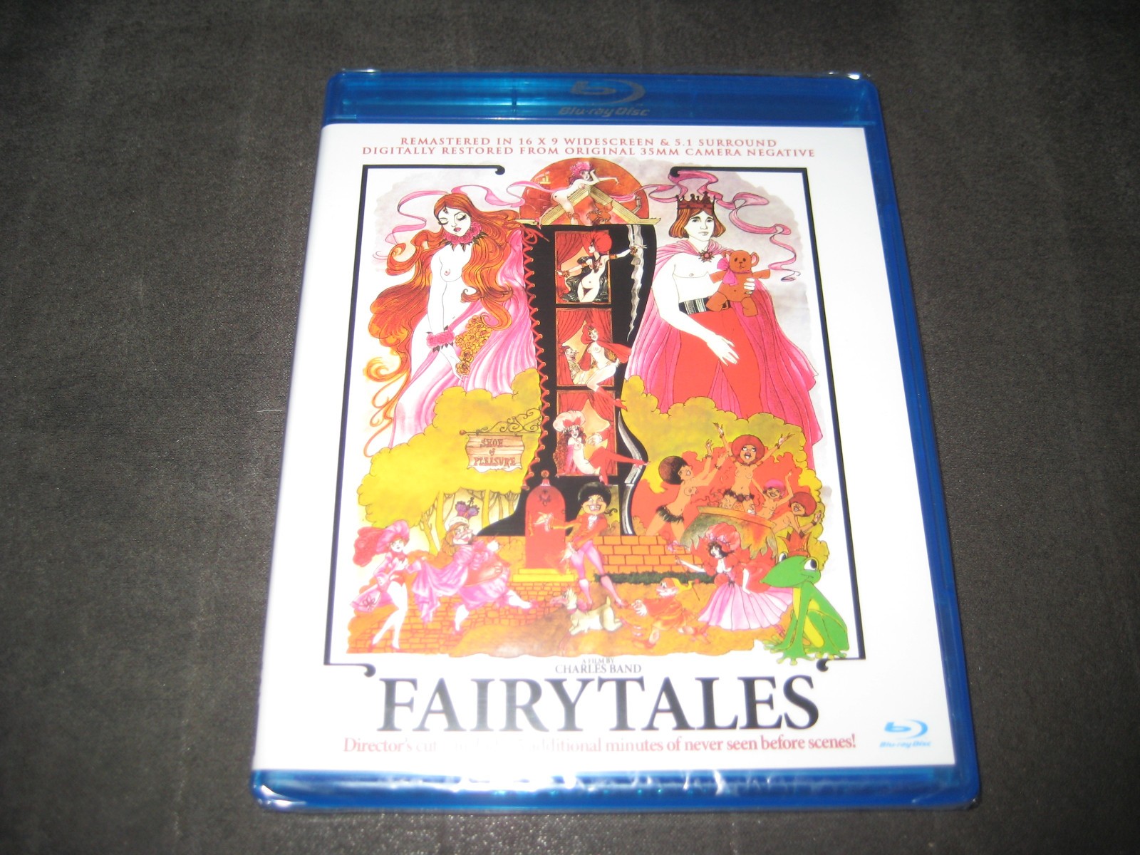 A FILM BY CHARLES BAND – FAIRY TALES (BLU-RAY 1978) BRAND NEW – NOT RATED – WS