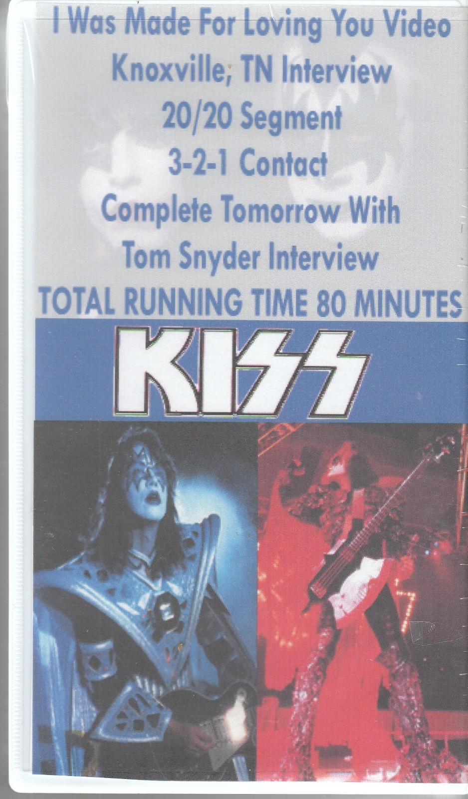 KISS – Dynasty /Performances & Interviews (Collector’s Music VHS) 80 Minutes NEW