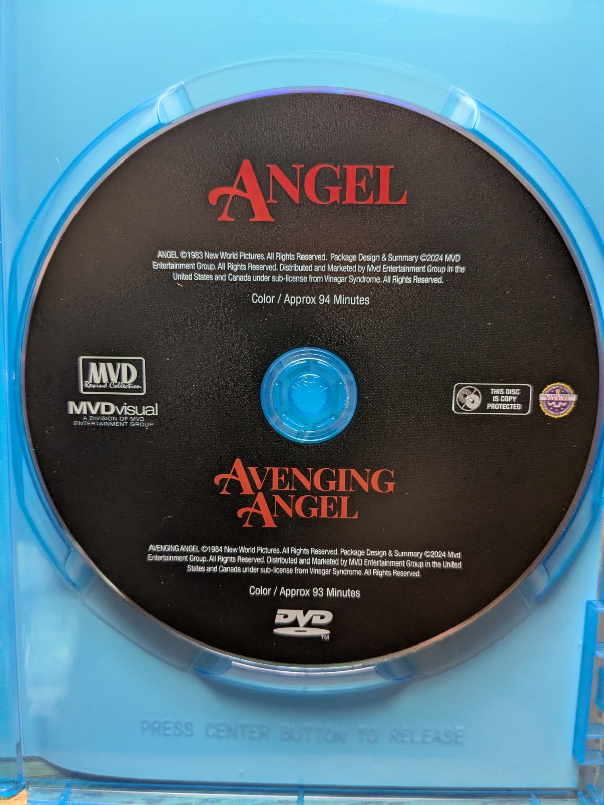 Angel & Avenging Angel (DVD DOUBLE FEATURE) Women’s Revenge Classics! MINT!!🔥