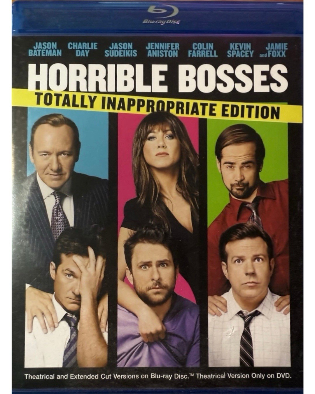 Horrible Bosses (Blu-ray Disc, 2013, 2-Disc Set, Totally Inappropriate Edition)