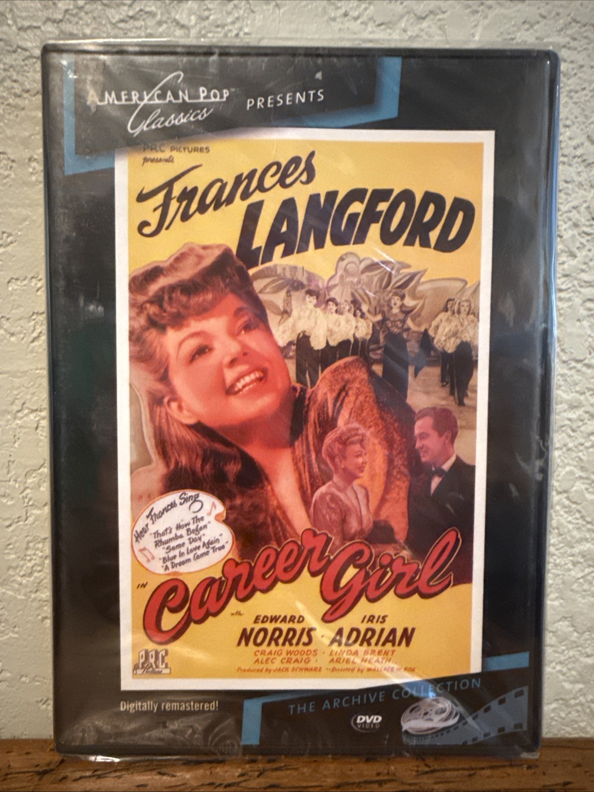 American Pop Classics DVD Career Girl Frances Langford The Archive Collection
