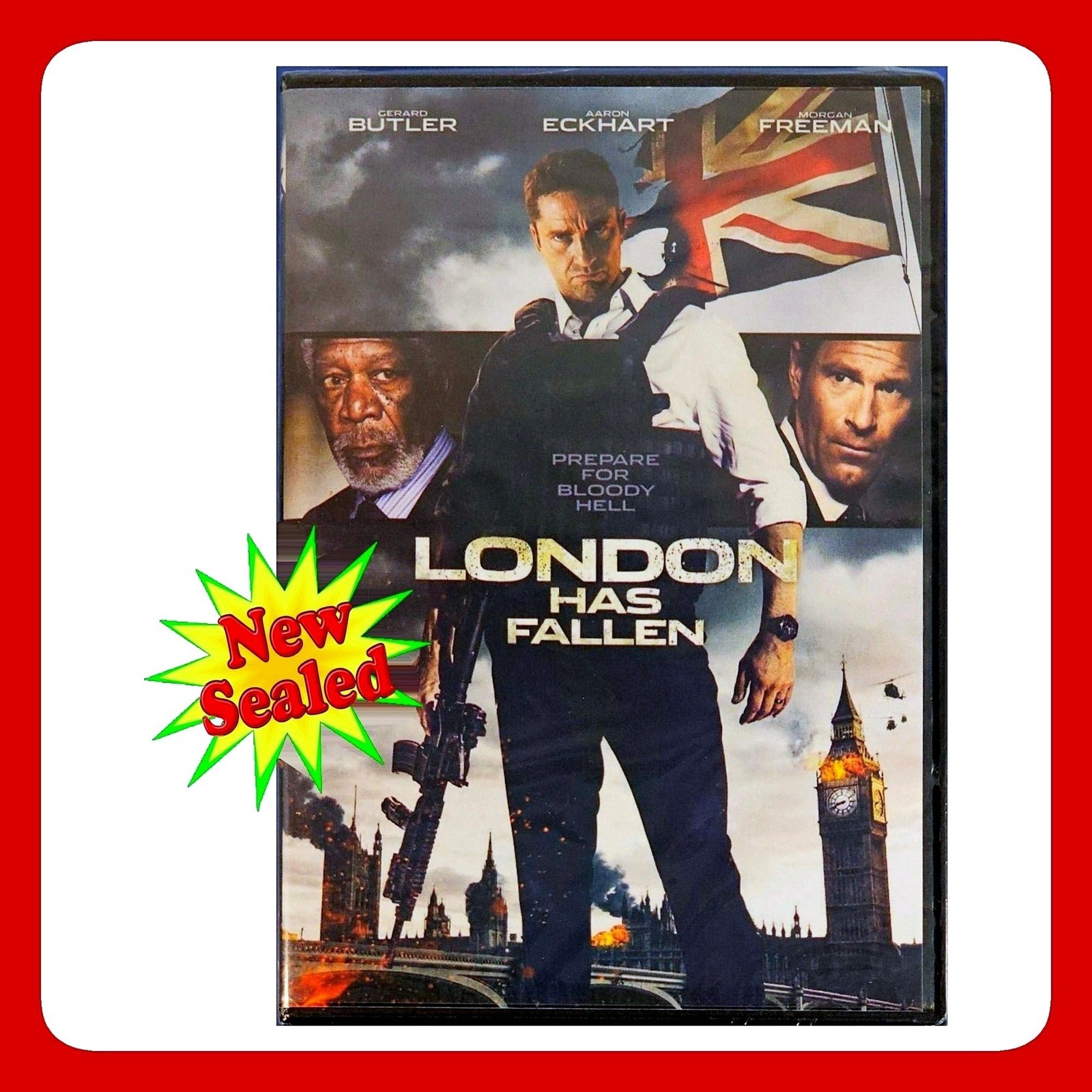 London Has Fallen VVS Films DVD Gerard Butler Action Movie Sealed New 2016 Retro