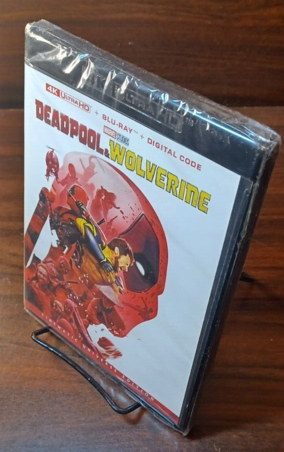 Deadpool and Wolverine (4K + Blu-ray)-NEW (Sealed)-Free Shipping w/Tracking