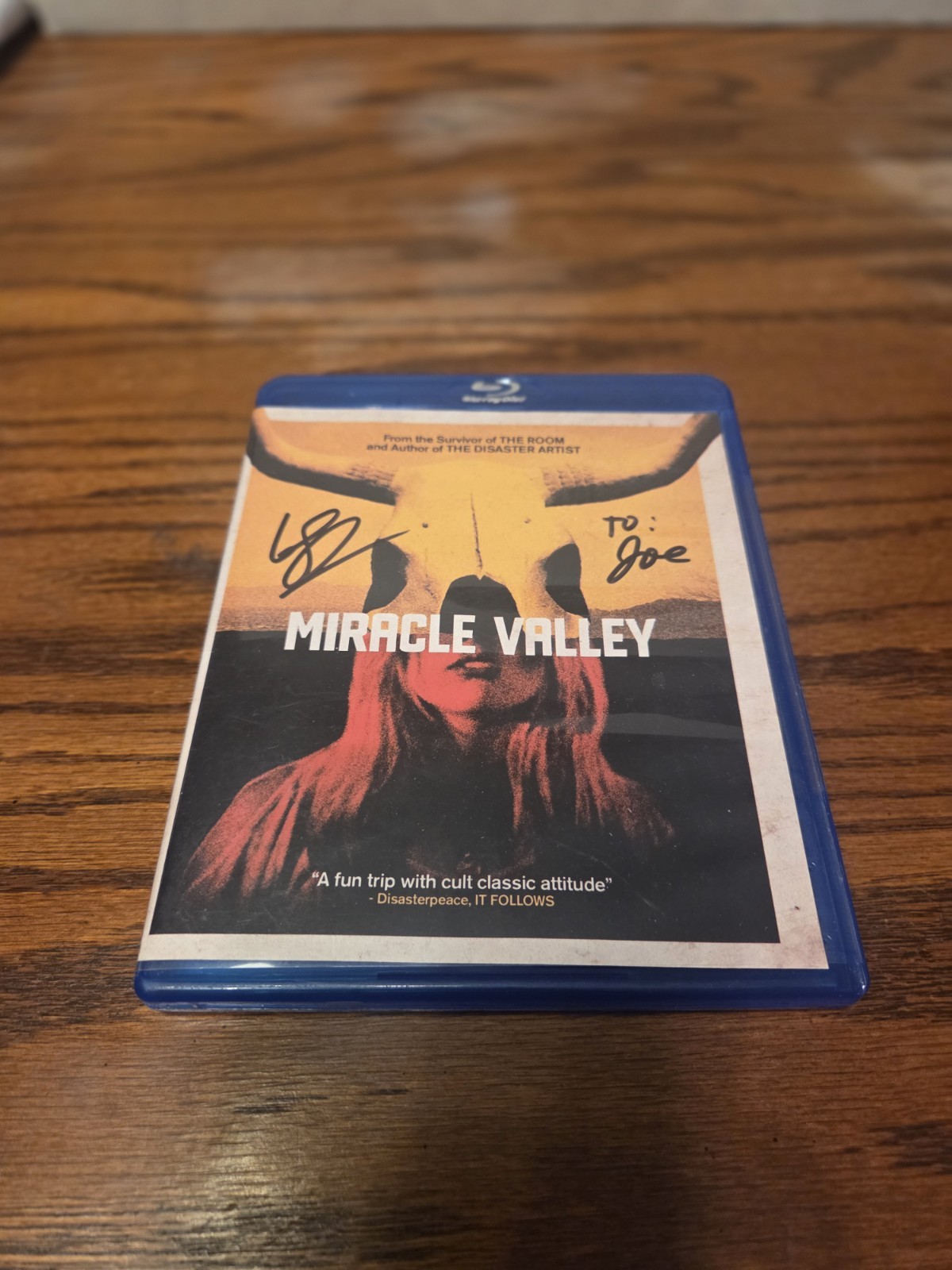 Miracle Valley Blu-ray Disc Greg Sestero 2021 Angela Mariano OOP USA Cult Horror