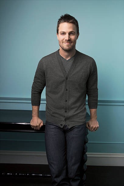 Actor Stephen Amell portrait for TV Guide Magazine January 17 2015- Old Photo 3