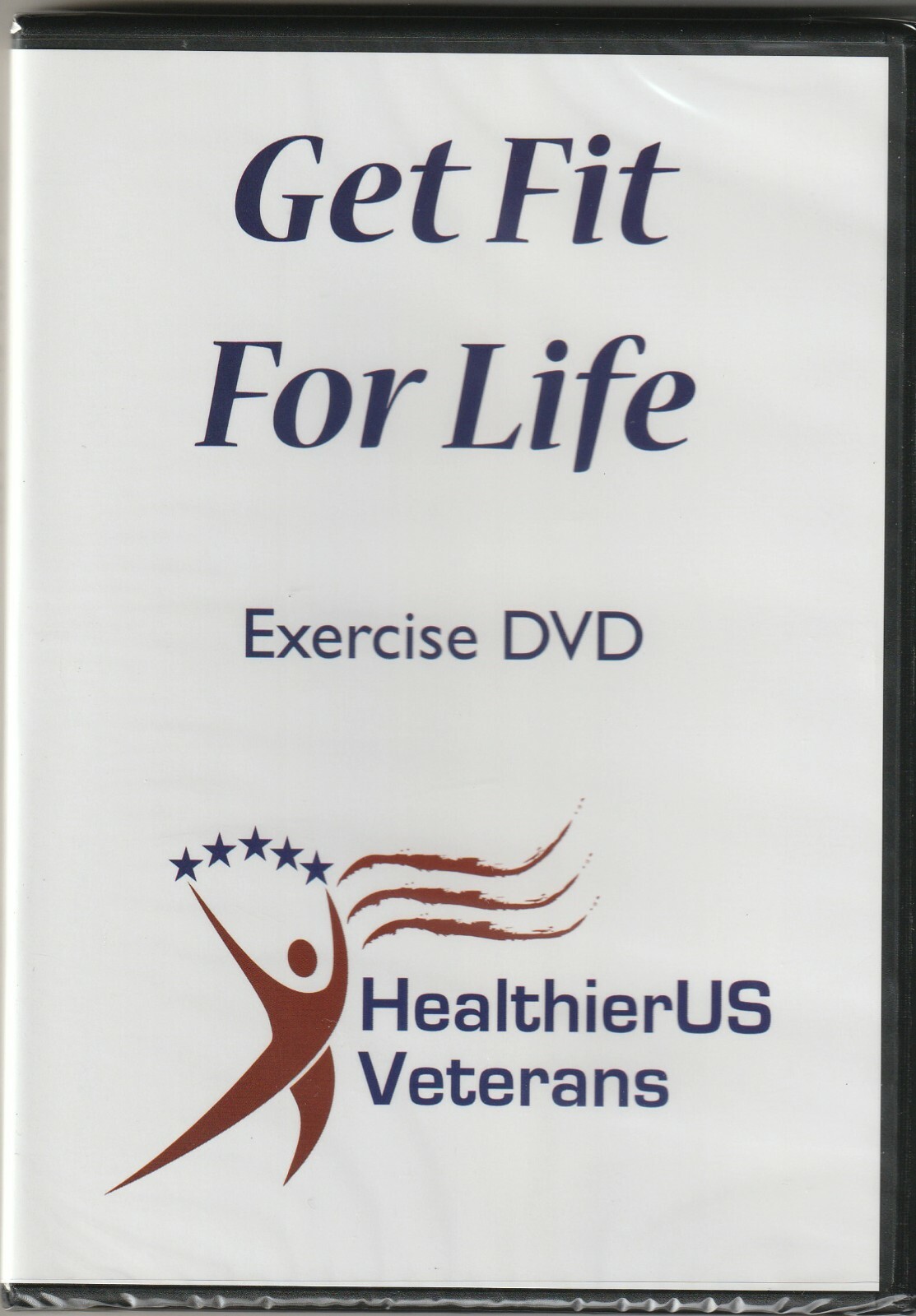 Get Fit For Life Exercise DVD Healthier US Department Veterans Affairs Sealed