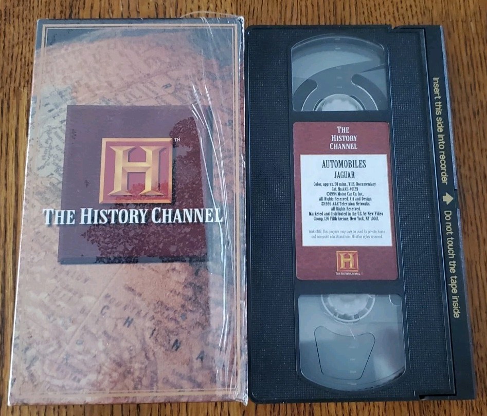 Automobiles – Jaguar 1994 The History Channel VHS 50min Documentary