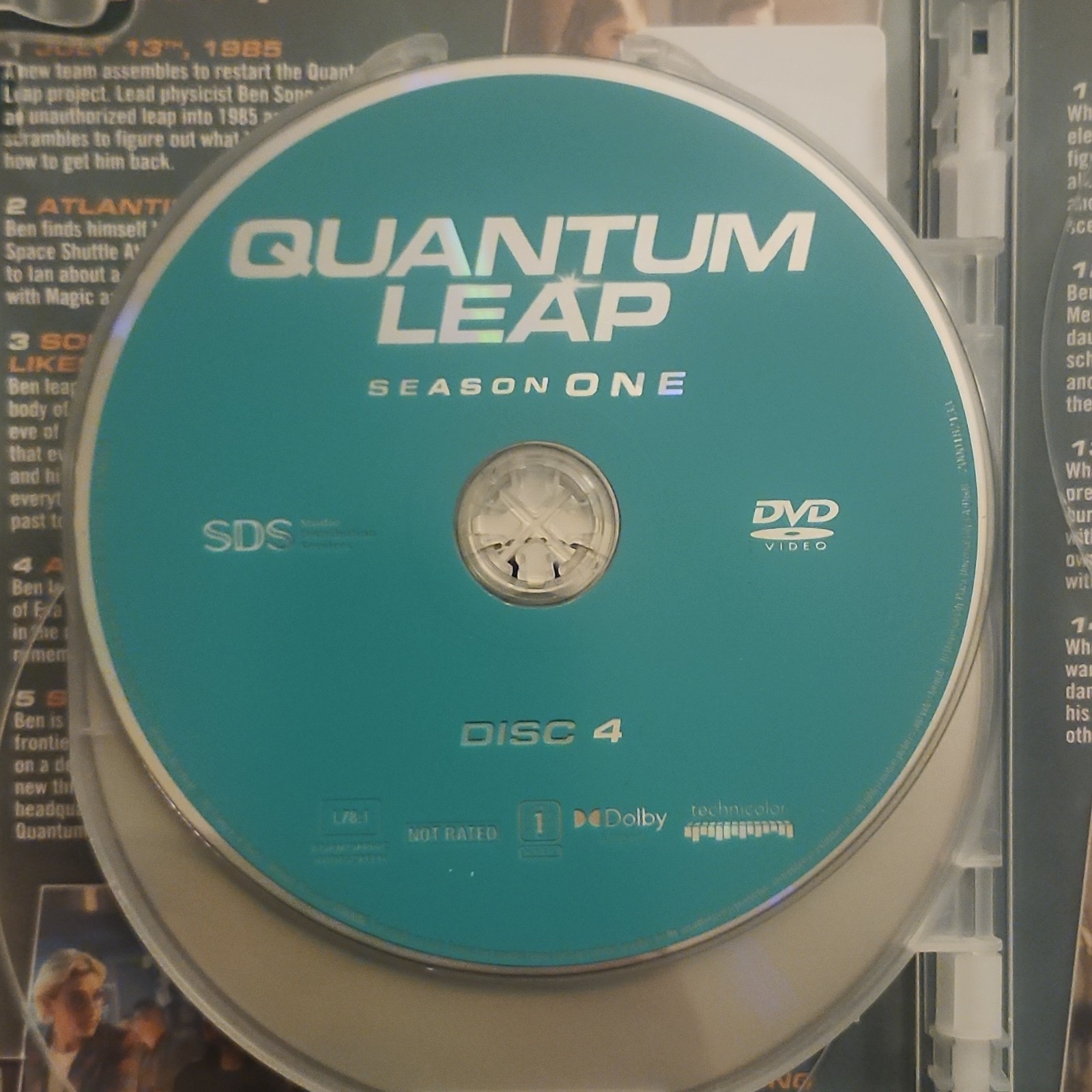 SDS Quantum Leap Season One DVD Raymond Lee Bassett Hudson 2023