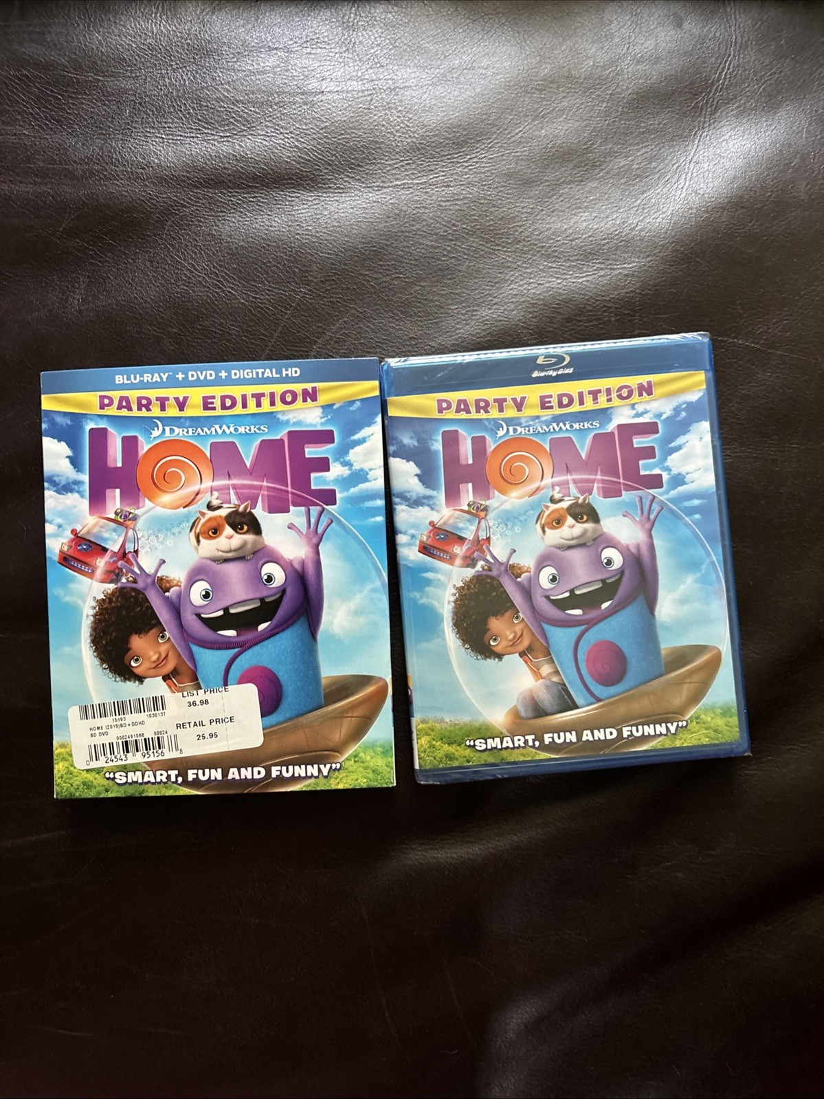 Home (Blu-ray, 2015) Steve Martin, Rihanna, Jennifer Lopez – Brand NEW – Sealed