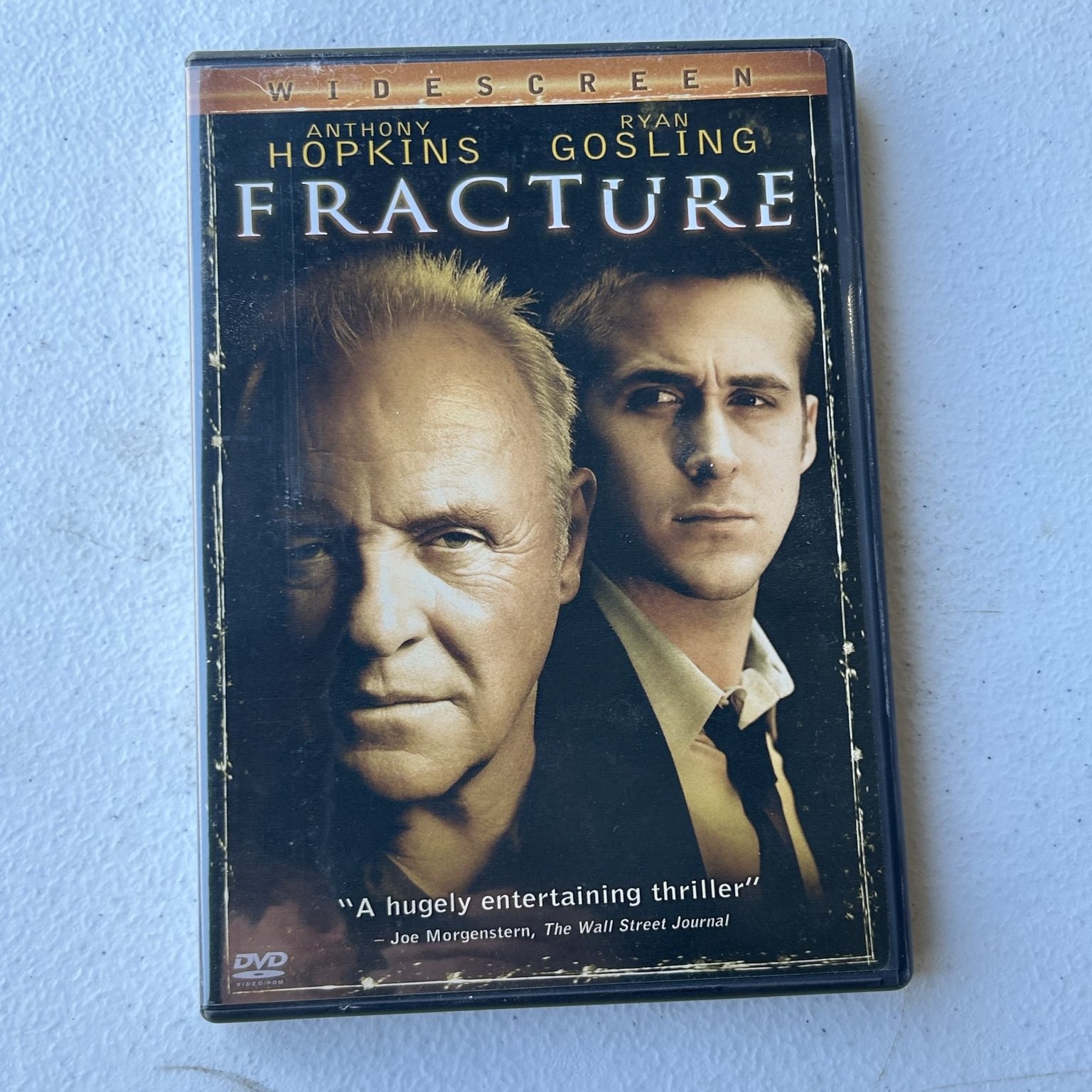 Fracture DVD 2007 Widescreen Anthony Hopkins Ryan Gosling Alternate Endings