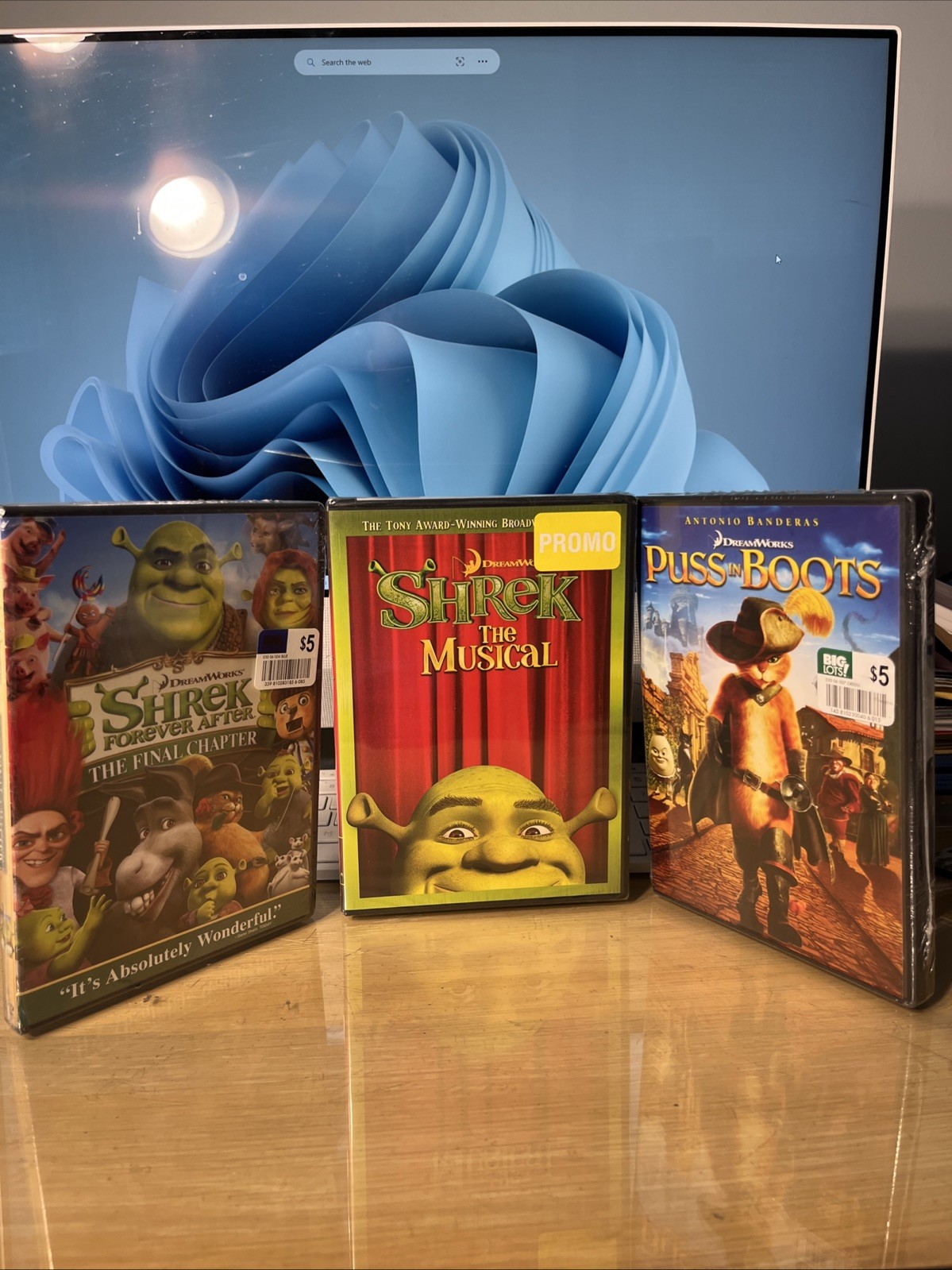 Shrek 1-4, The Musical And Puss In Boots On Dvd Brand New Sealed