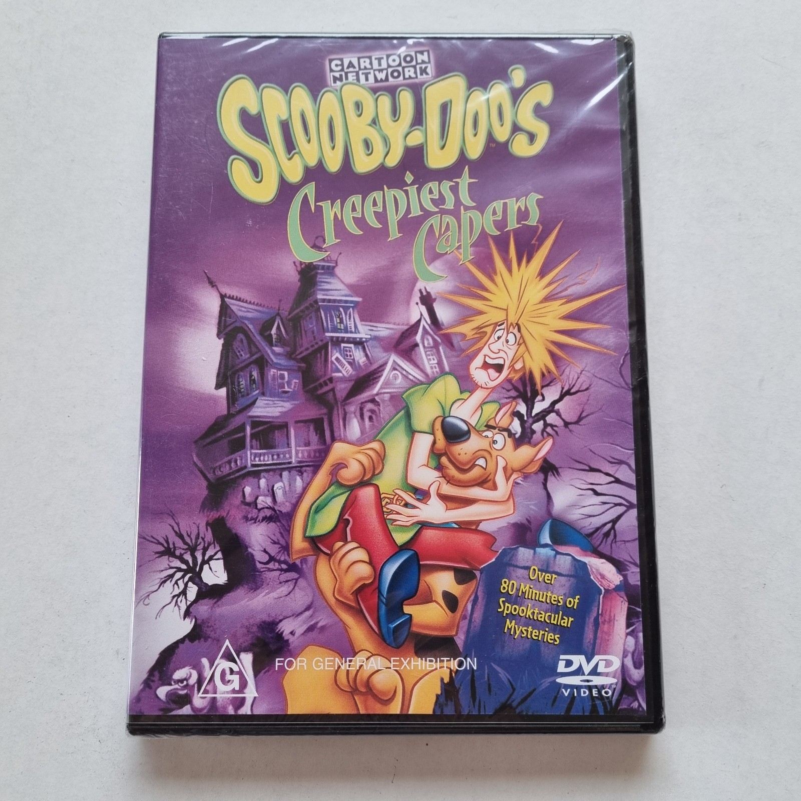 Scooby Doo’s Creepiest Capers (DVD 1998) Region 4 (80+ Mins of Spooky Mysteries)