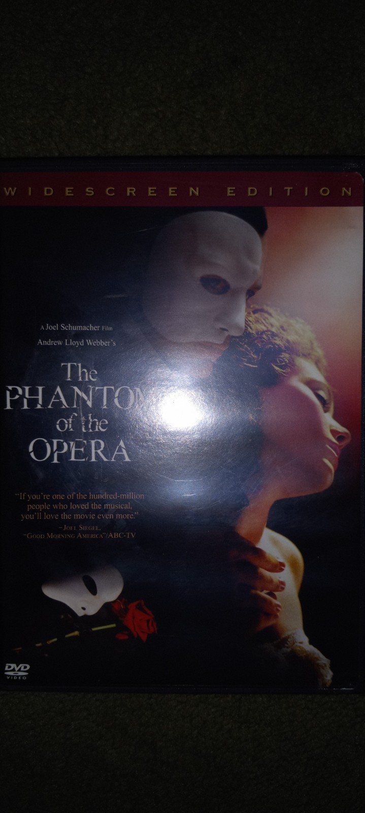 The Phantom of the Opera (DVD, 2004)