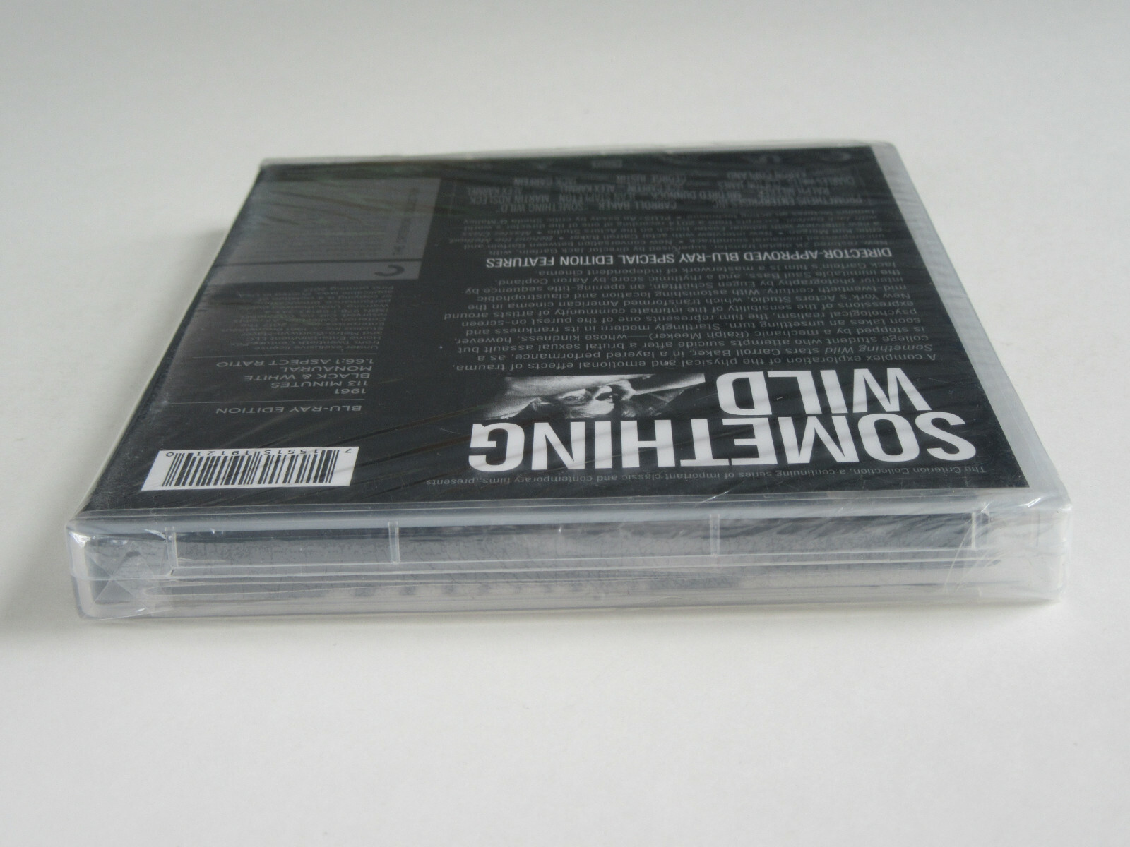SOMETHING WILD (Blu-ray, Criterion Collection) Jack Garfein SIGNATURE STICKER!!!