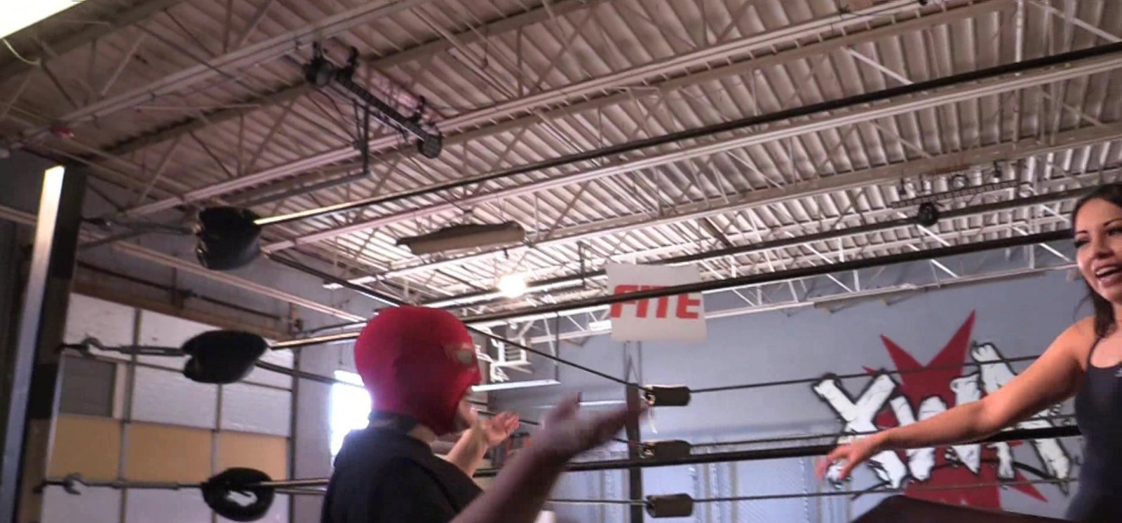 Female Wrestling Pro Mixed Ring Fight 1313 Davienne vs Violet Payne DVD KO TV PG