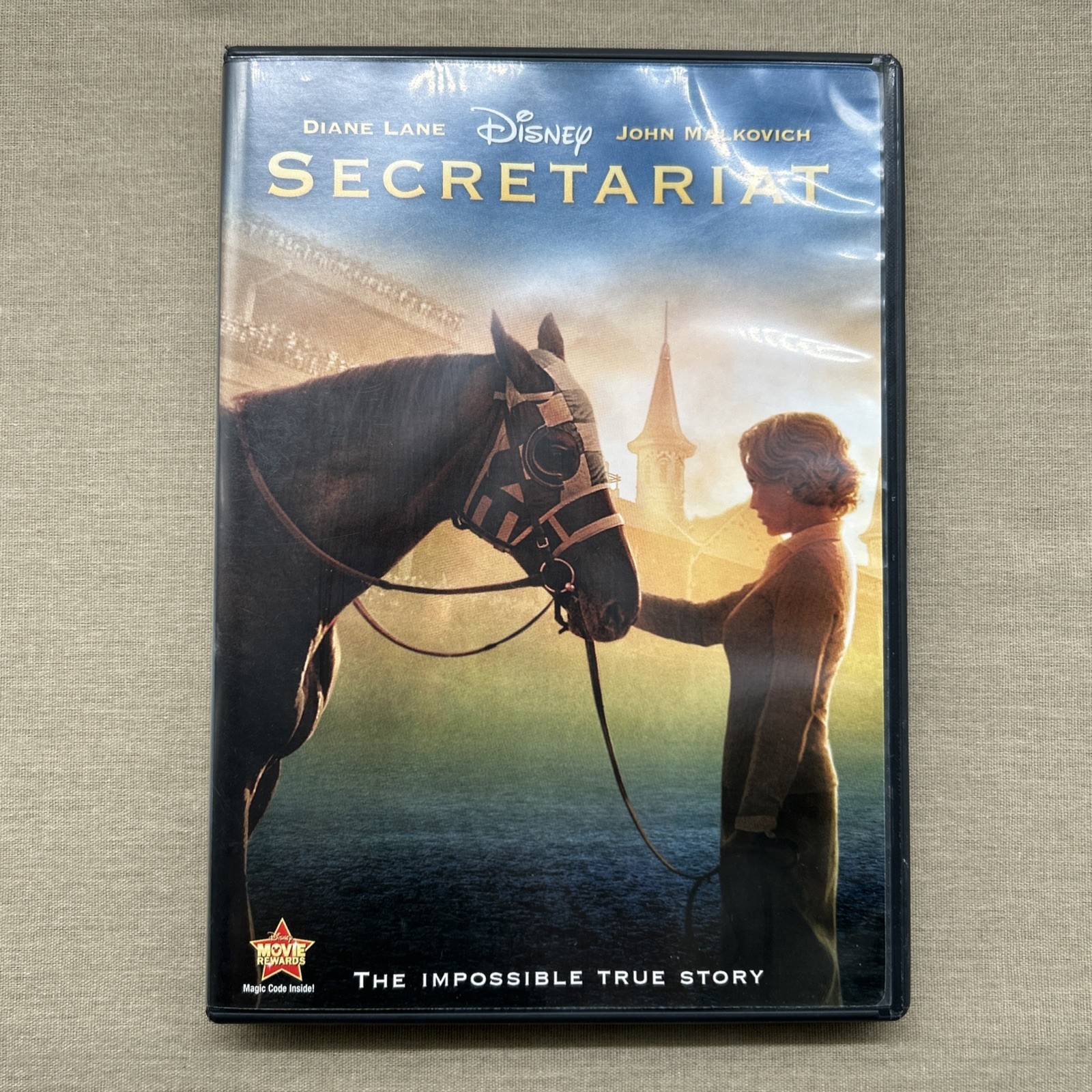 Secretariat (DVD 2010) Disney Equestrian Race Horse Diane Lane John Malkovich +