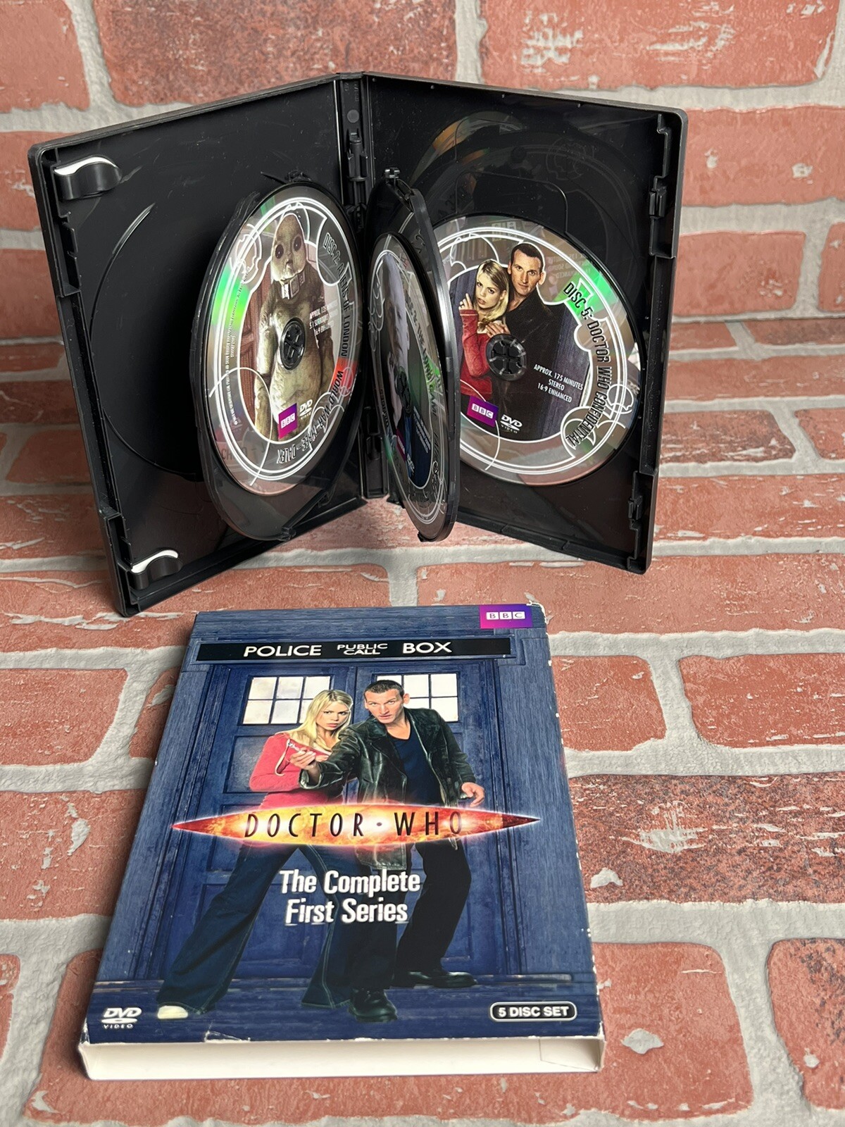 DOCTOR WHO THE COMPLETE FIRST 1 ONE SERIES DVD 5 DISC SET BBC VIDEO – REGION 1