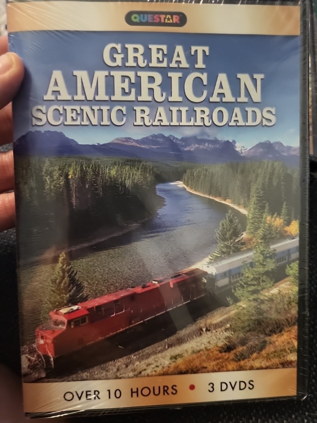 Great American Scenic Railroads (DVD) – NEW 3 Disk Set Runs ThruColorado rockies