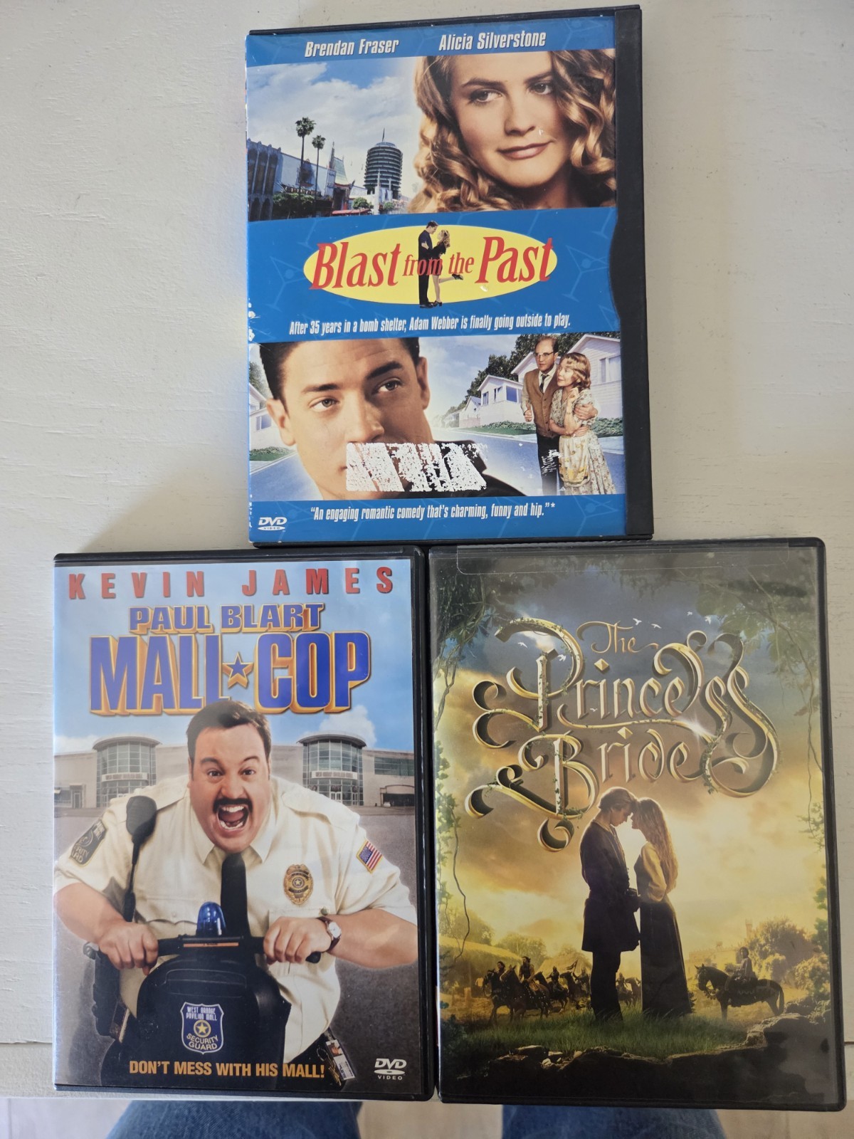 Comedy DVD Bundle – The Princess Bride, Blast from the Past, Paul Blart Mall Cop