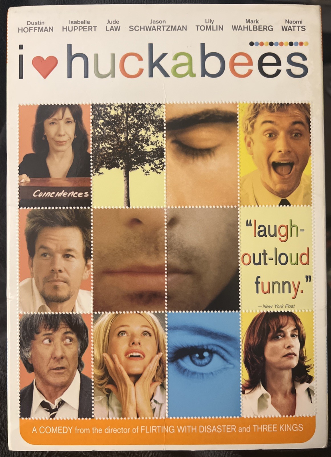 David O. Russell’s ‘I Heart Huckabees’ (NEW Original DVD Release W/ Slipcover)