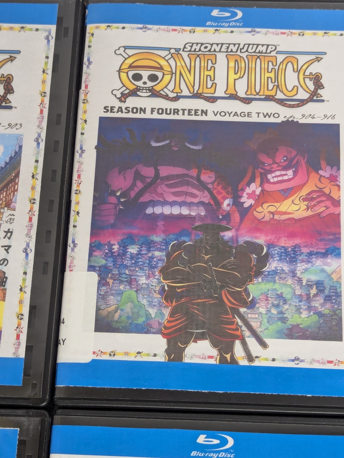 Shonen Jump One Piece Season 14 Voyages 1-4 Blu-ray Jpn/Eng Audio.