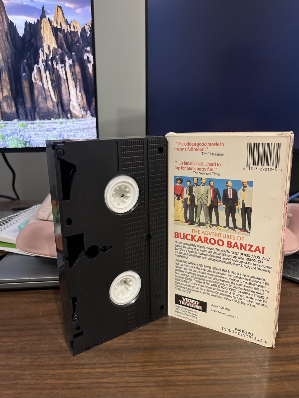 Vintage The Adventures of Buckaroo Banzai VHS Retro Cult Classic Movie 1990