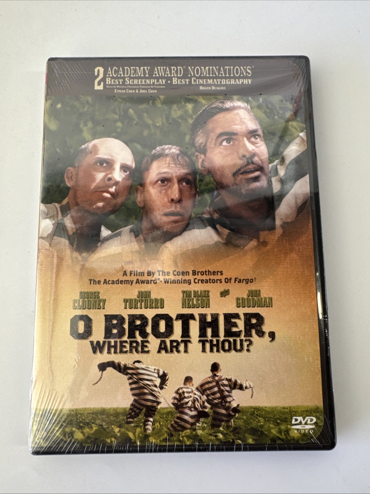O Brother Where Art Thou NEW SEALED DVD Movie—George Clooney—GR8 Soundtrack!