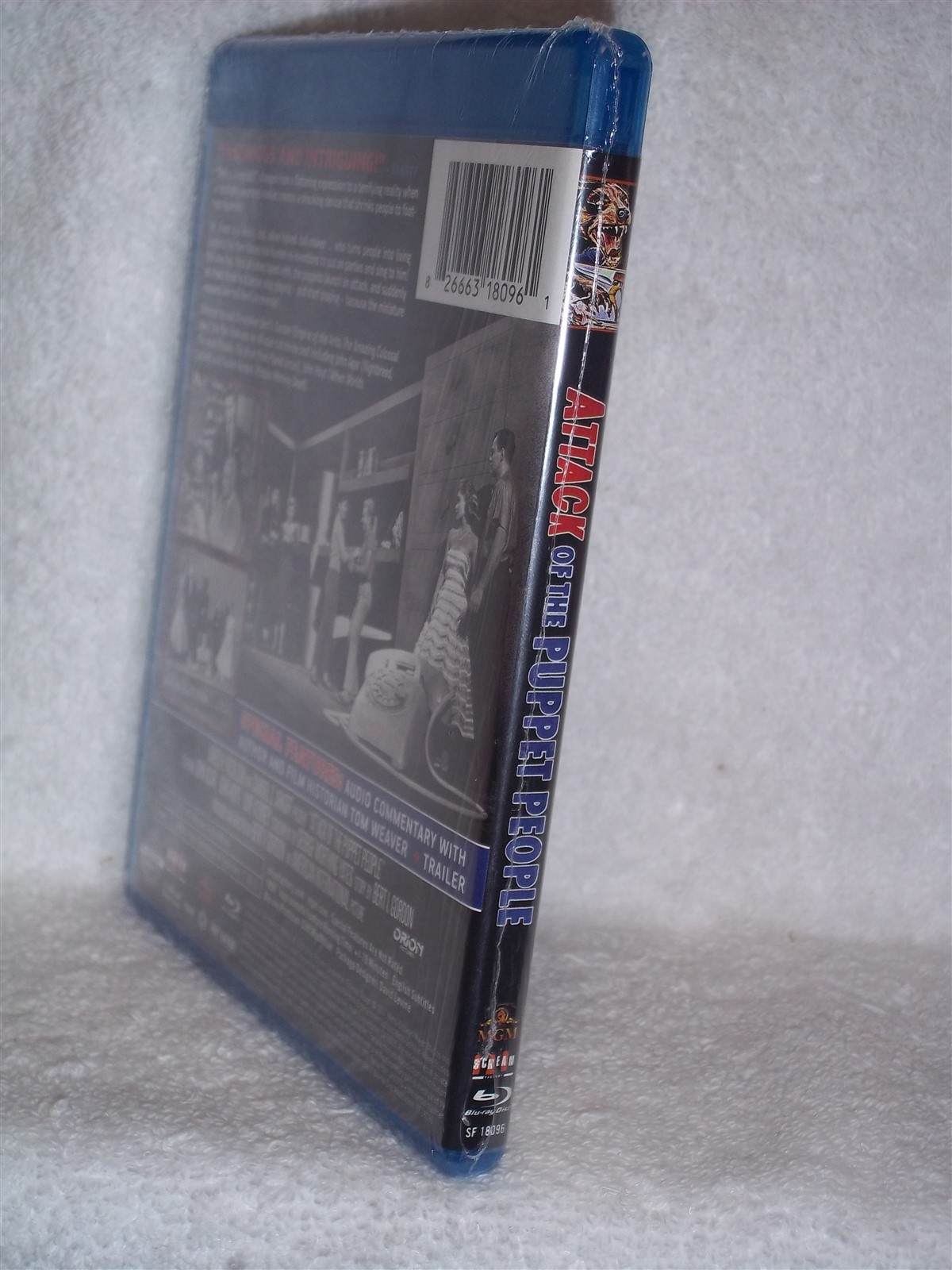 Attack Of The Puppet People (Blu-ray, 2017) John Agar John Hoyt Susan Gordon