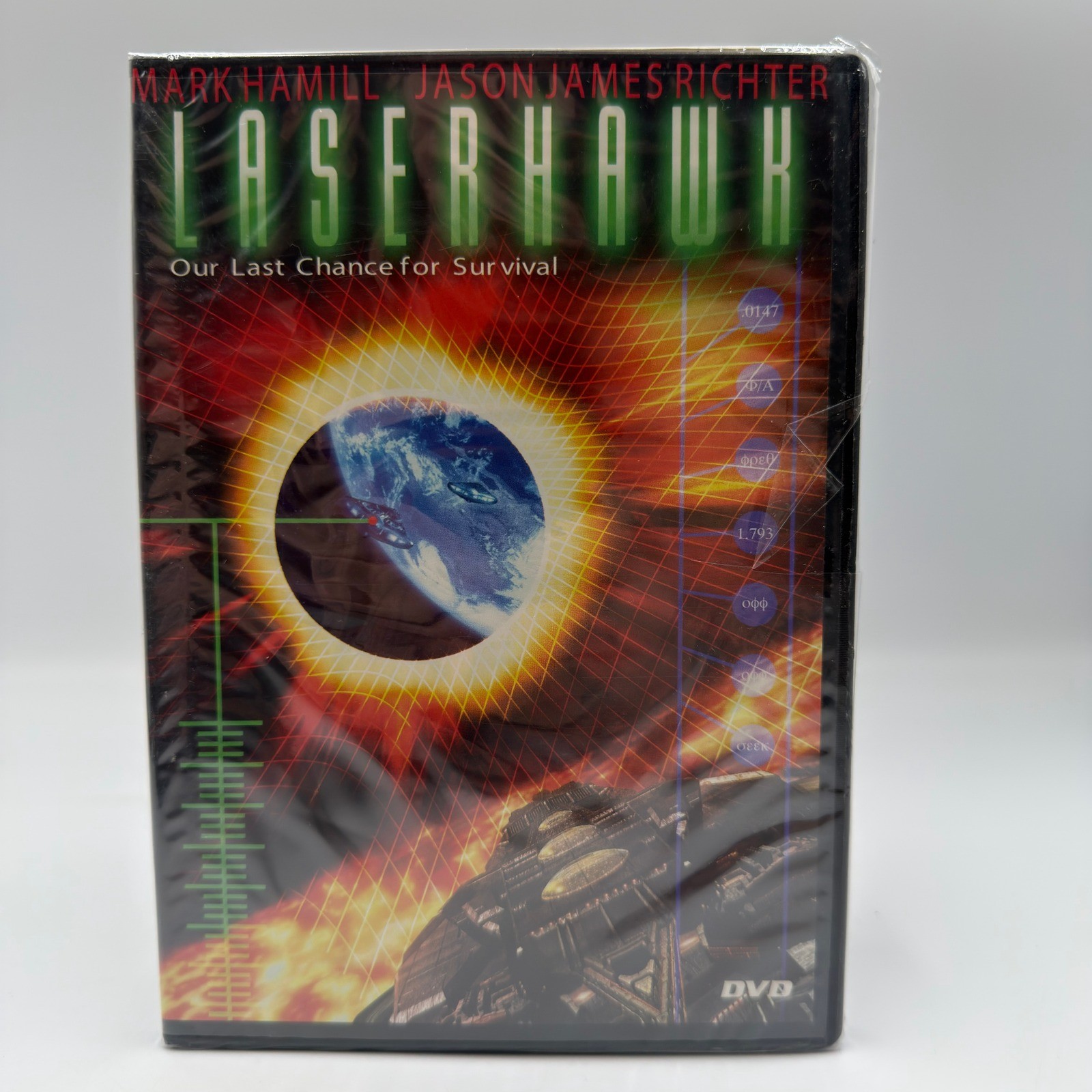 Laserhawk DVD Mark Hamill Jason James Richter Sci-Fi Movie Digiview New Sealed