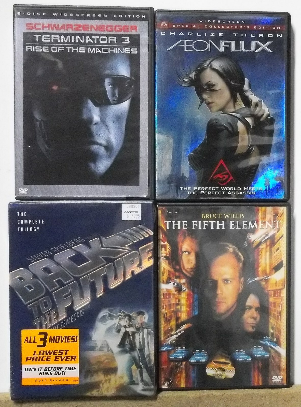 6 SCIENCE FICTION SF FANTASY DVD movies READ LIST INSIDE Lot #M225 FREE US S/H