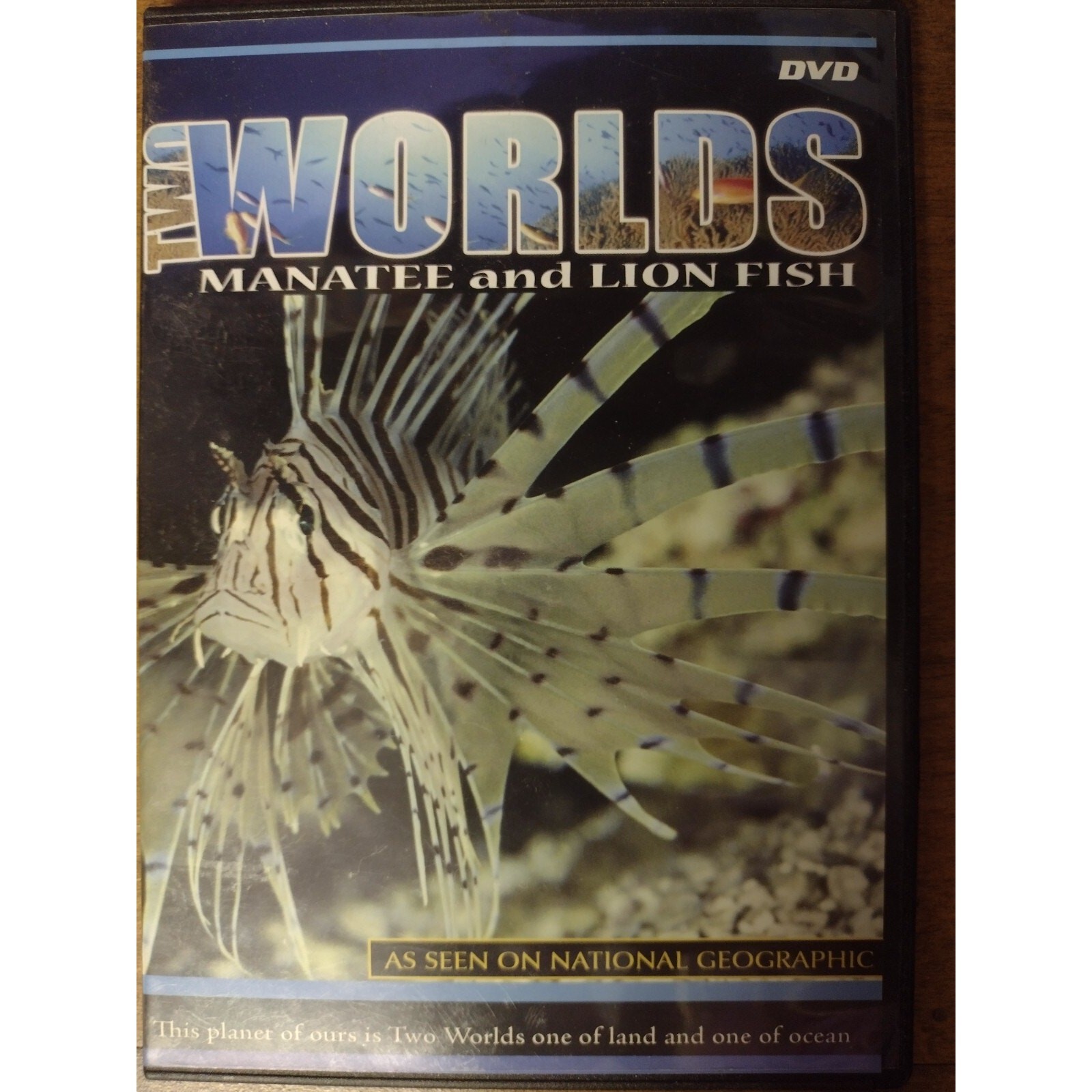 Two Worlds: Manatee and Lion Fish (DVD, 2006, DigiView, Slimcase)