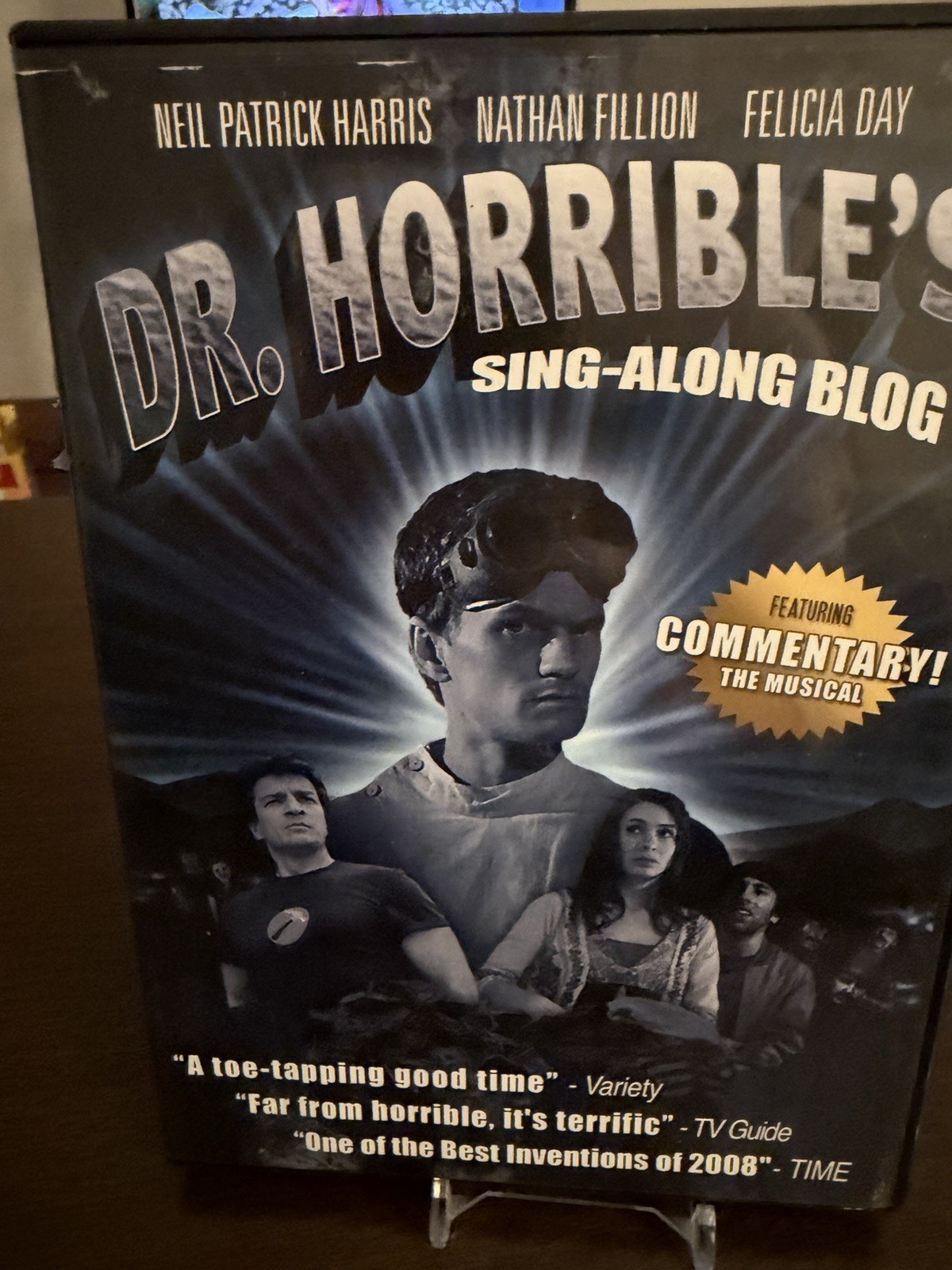 Dr. Horrible’s Sing-Along Blog (DVD, 2008) Neil Patrick Harris Nathan Fillion