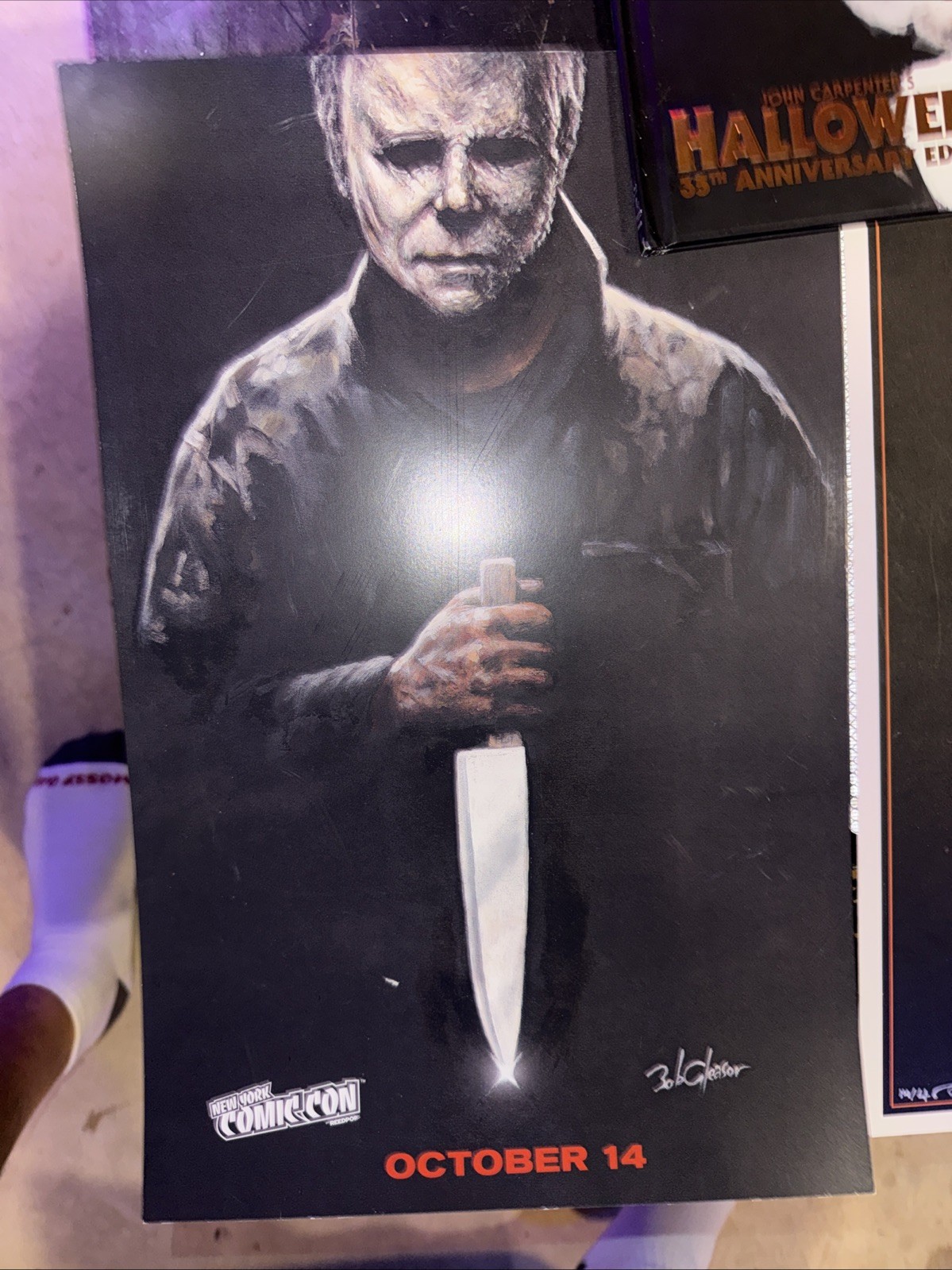 Halloween Bundle Blue Ray 35th Anniversary Edition With 2 Prints 11/17