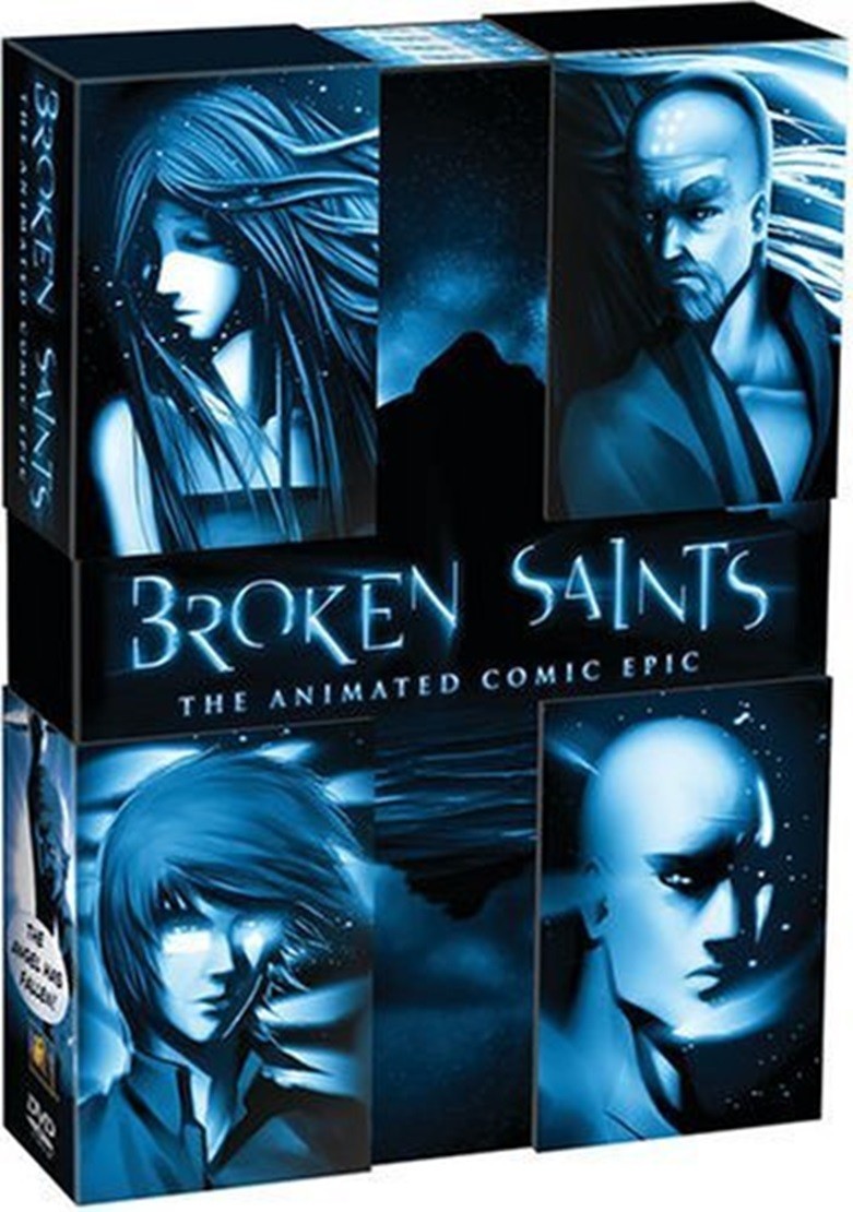 Broken Saints The Animated Comic Series (2006, DVD, 4-Disc Box Set) Kirby Morrow