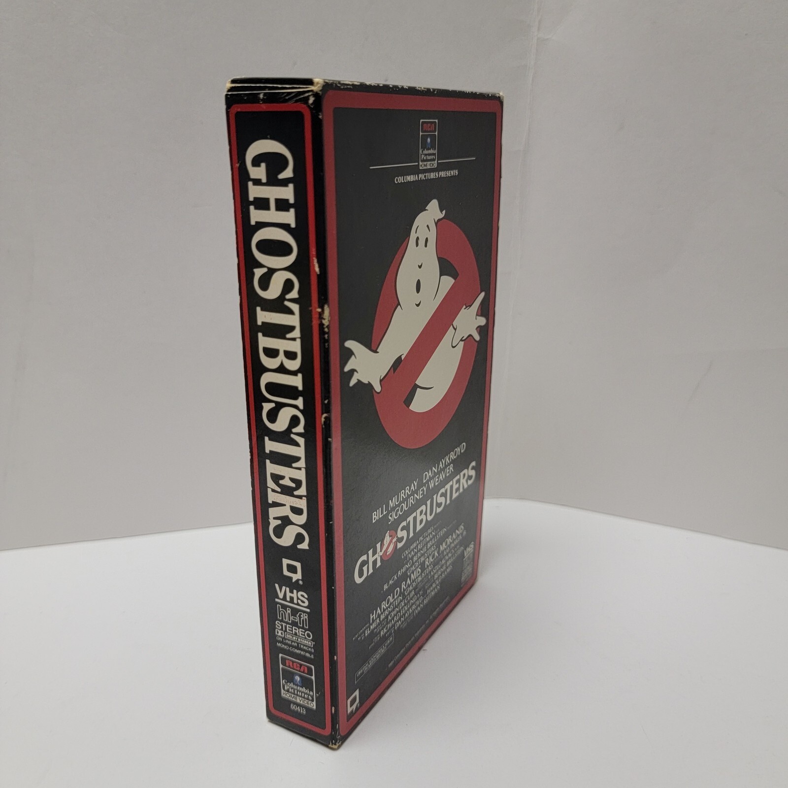 Ghostbusters First Print 1985 VHS, Full Slipcover, Proof Tag, RCA Columbia, VG+