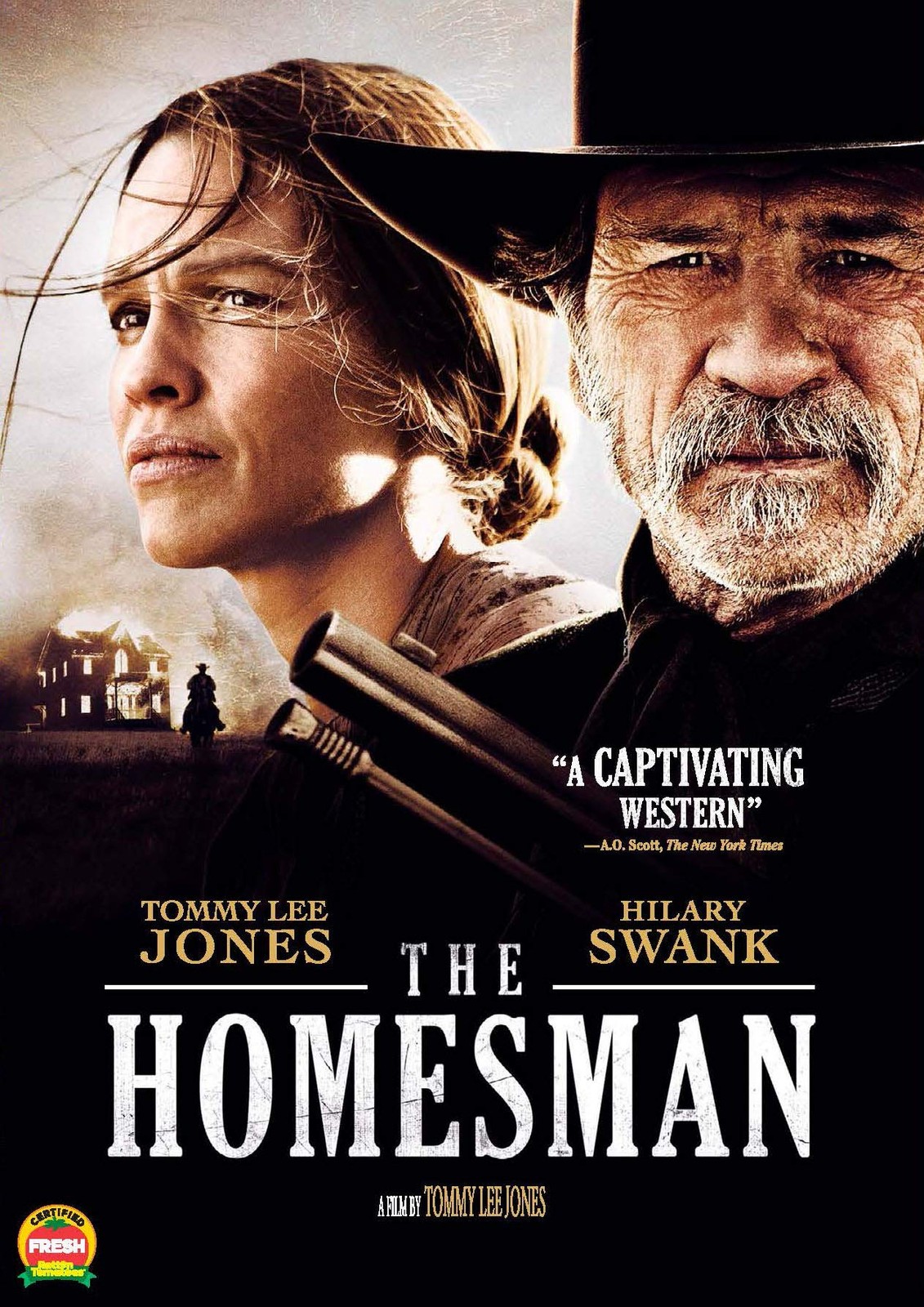 The Homesman (DVD) Tommy Jones Hilary Swank Meryl Streep Miranda Otto
