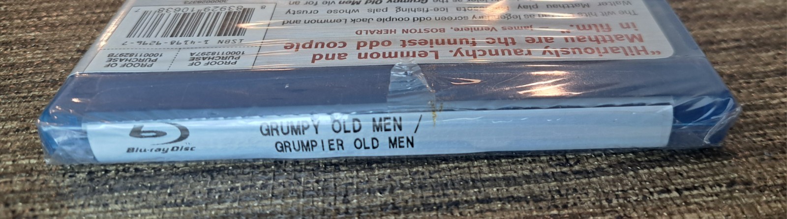 Grumpy Old Men / Grumpier Old Men Blu-ray NEW SEALED Comedy Double Feature