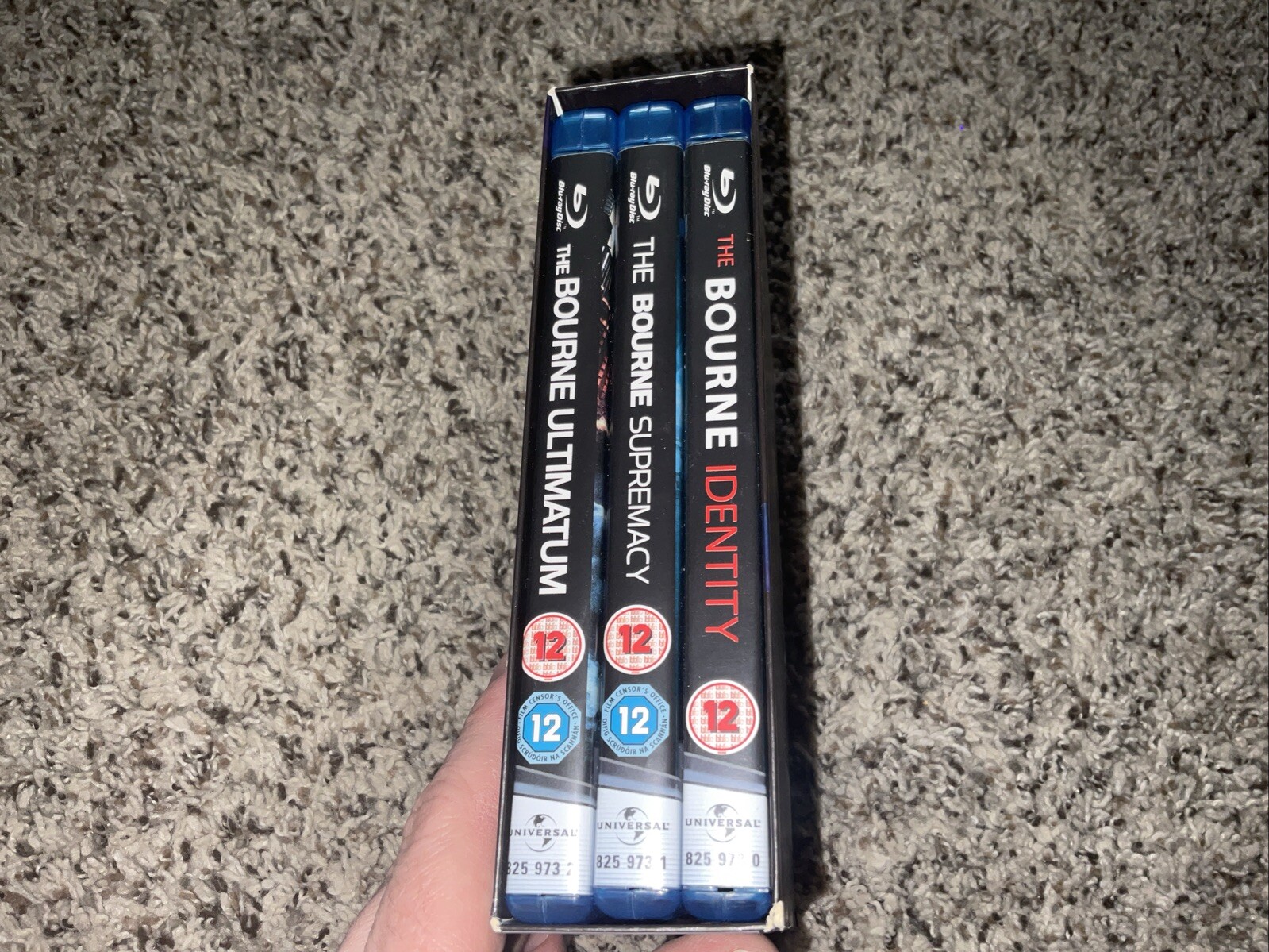 The Jason Bourne Collection (Blu-ray Disc, 2009, 3-Disc Set) Import English