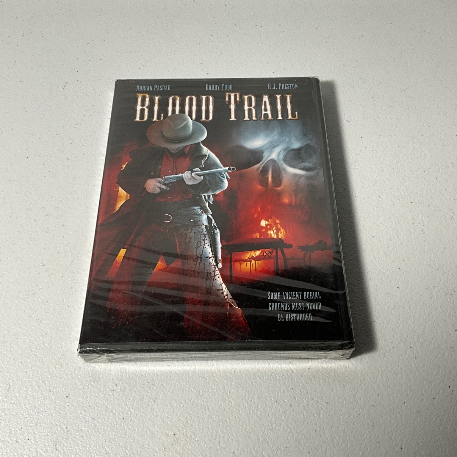 Blood Trail DVD 2002 Adrian Pasdar Barry Tubb Western Action 83 Min NTSC