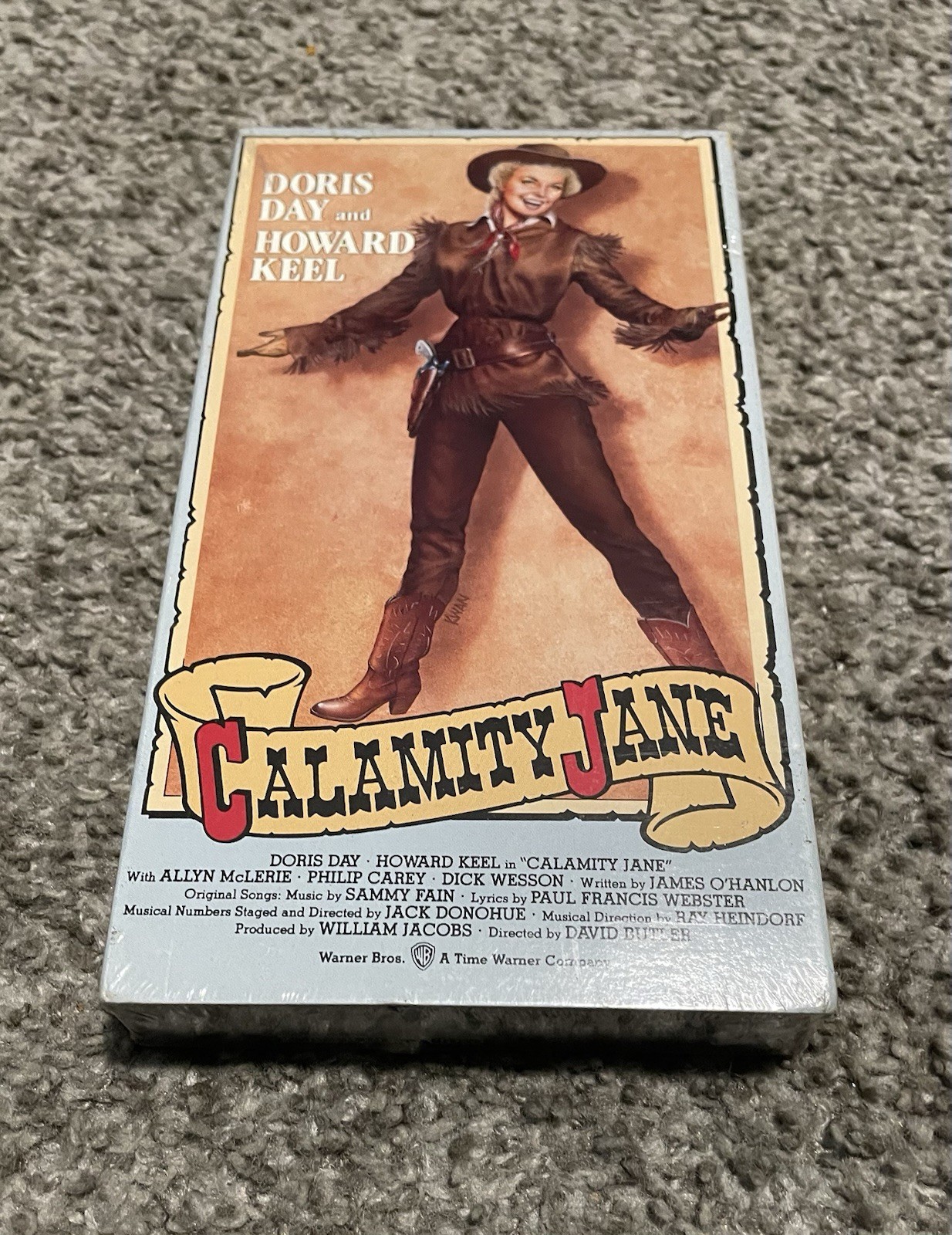 CALAMITY JANE / VHS TAPE/ 1996 / DORIS DAY & HOWARD KEEL / NEW! FACTORY SEALED