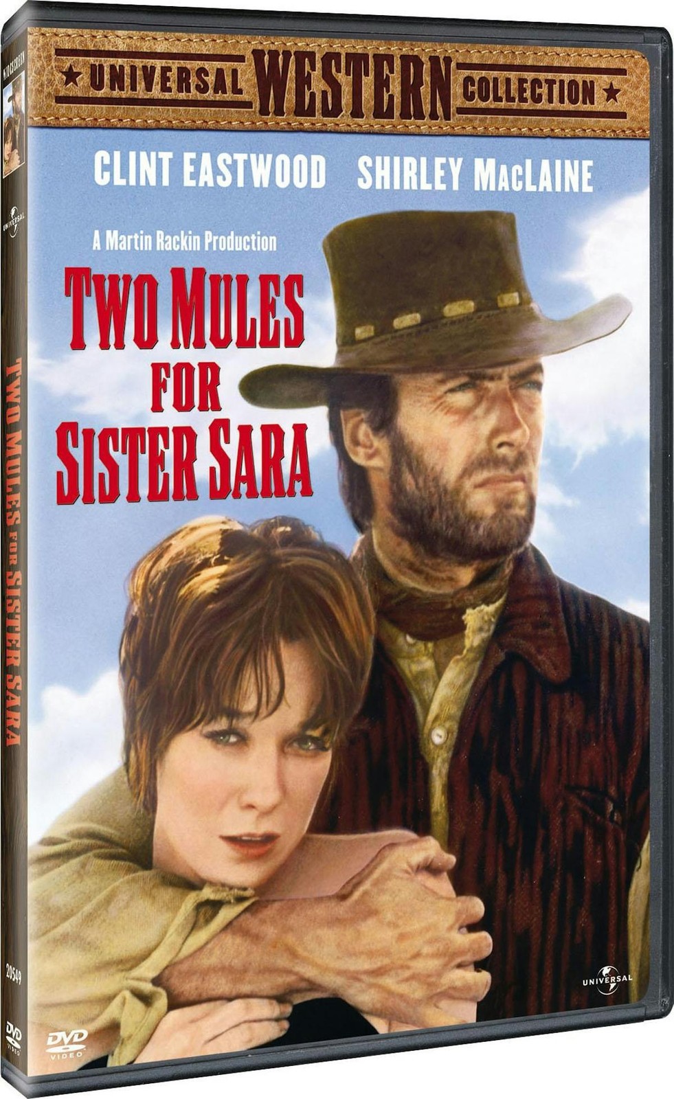 Two Mules for Sister Sara DVD Clint Eastwood NEW