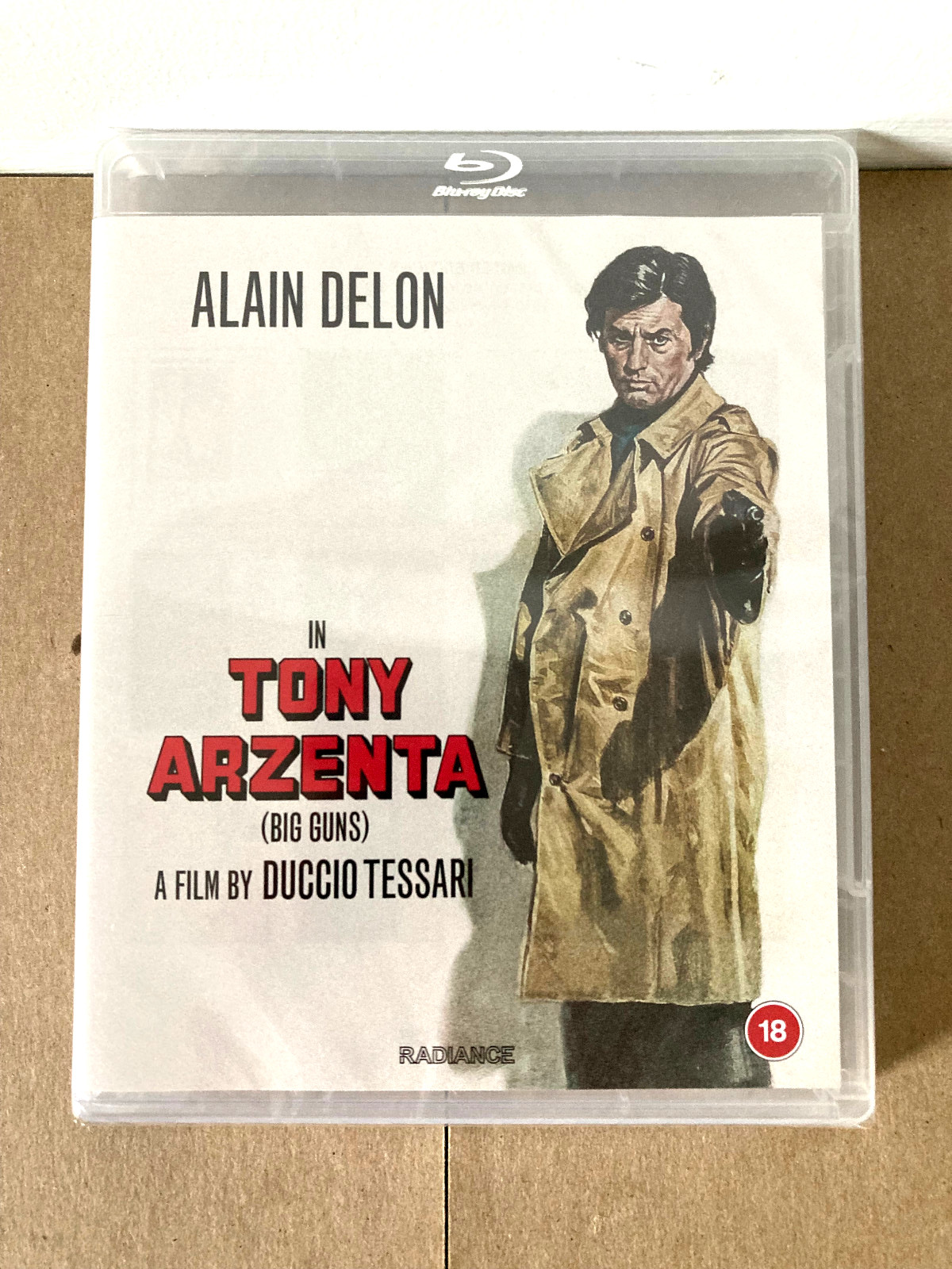 TONY ARZENTA – Standard Edition (Region-Free Blu) Radiance Alain Delon NEW!