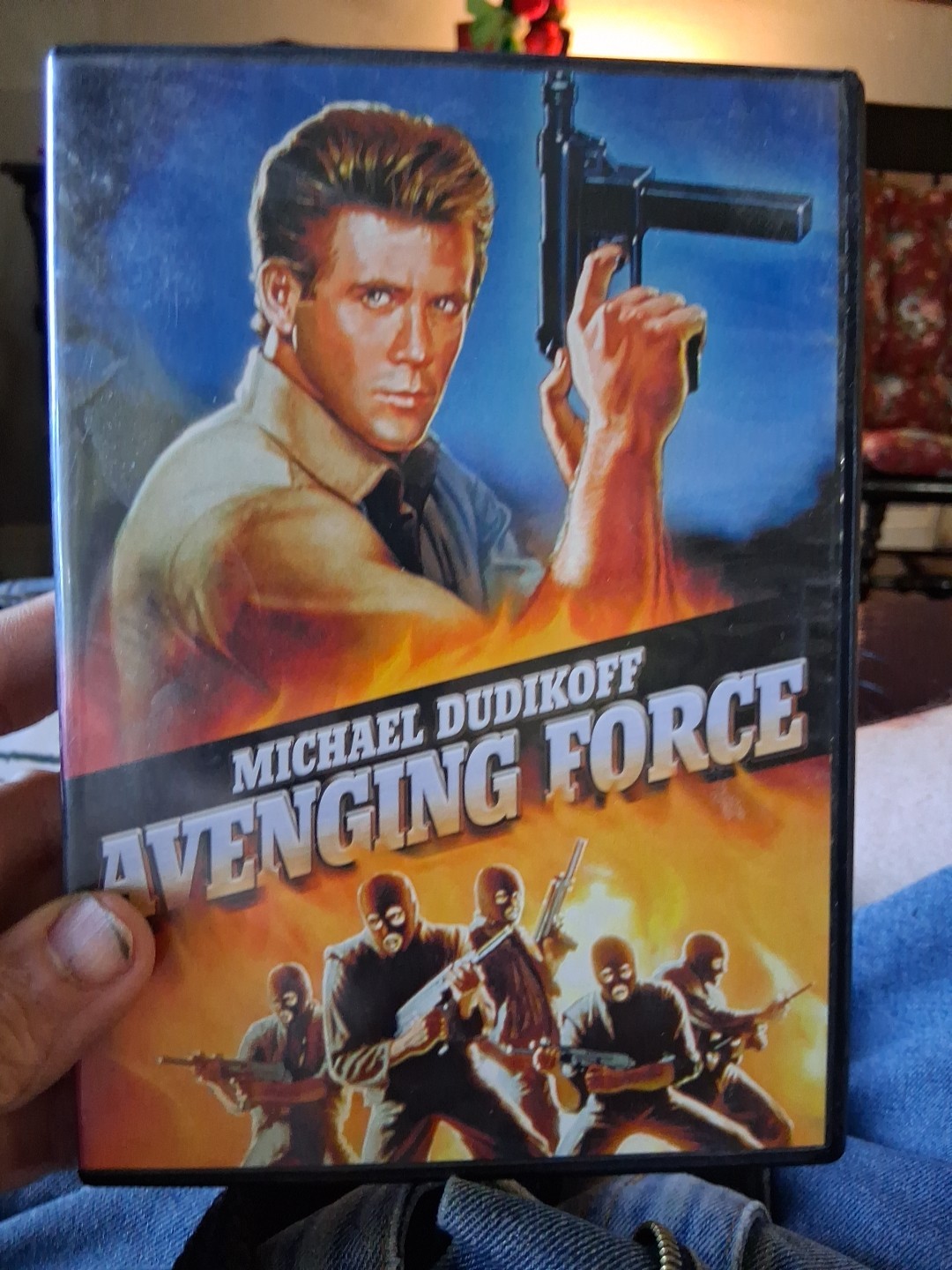 Avenging Force Blu-Ray Limited Edition with Slipcover REGION B Dudikoff Cannon