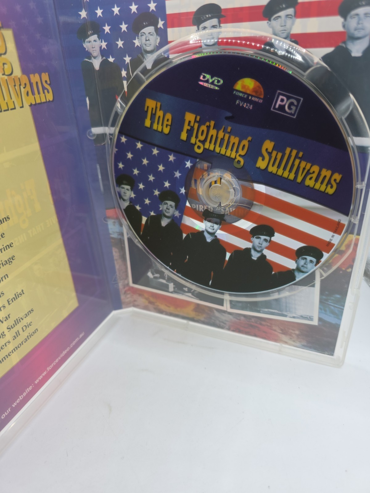 The Fighting Sullivans DVD 1944 War Film Region 4 Rare See Photos For Condition