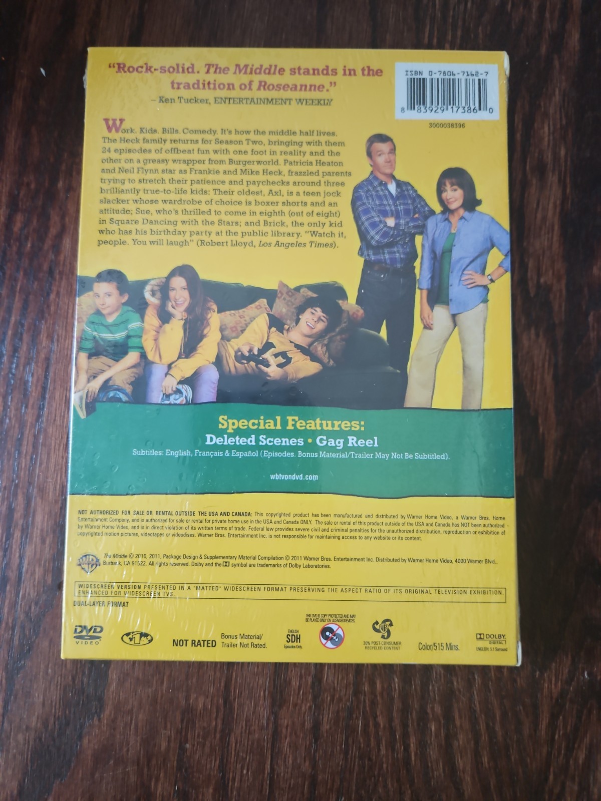 The Middle: Season 2 – DVD Brand New Sealed Free Shipping