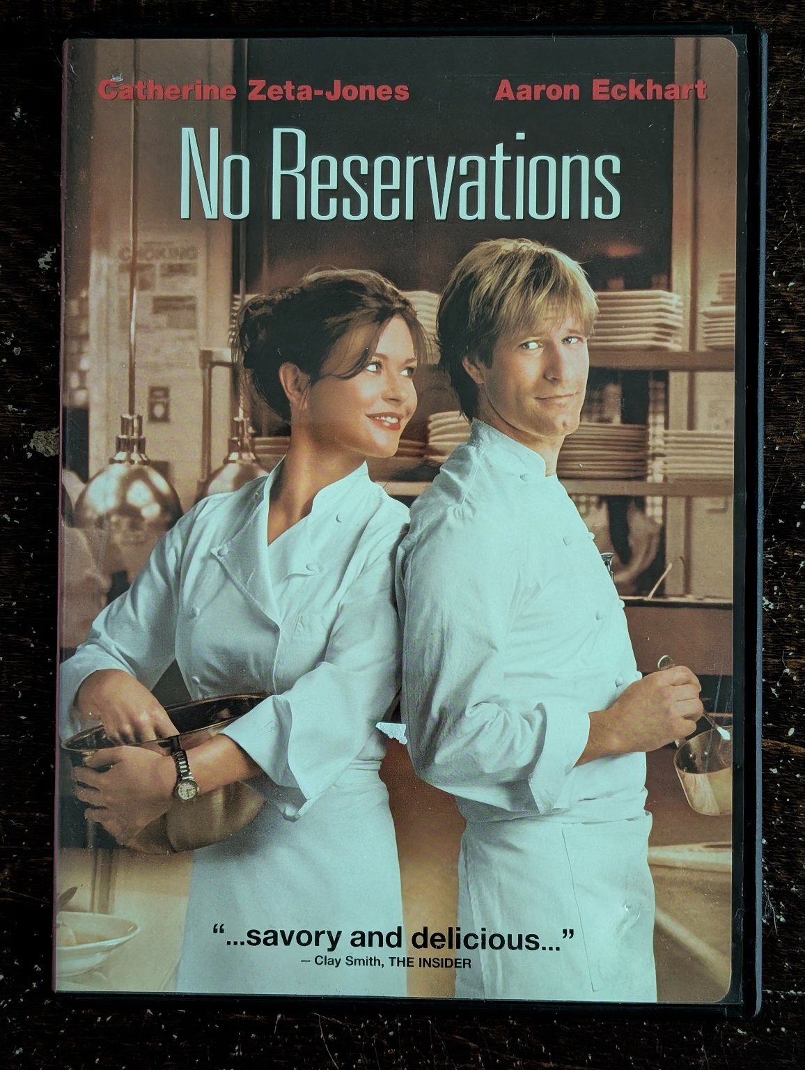 No Reservations DVD 2007 Catherine Zeta-Jones Aaron Eckhart Scott Hicks