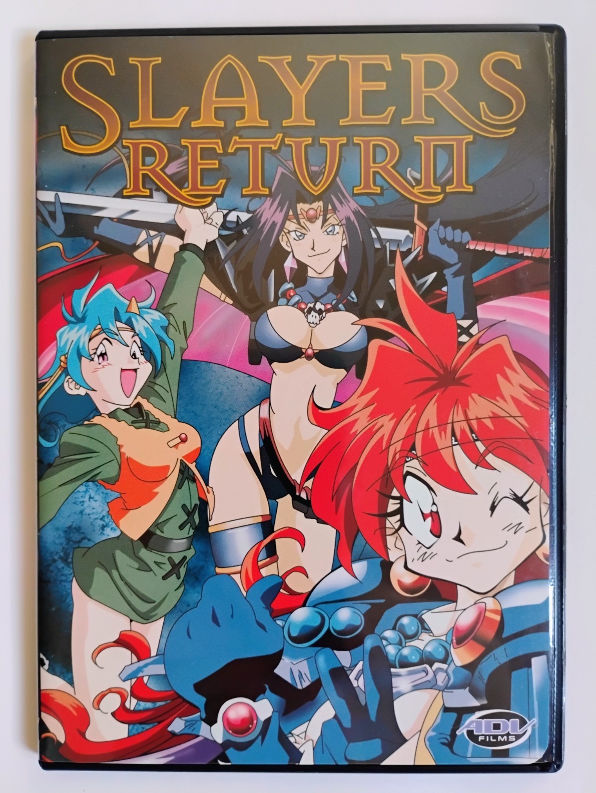 Slayers Movie Box Set Collection – All 5 DVD Anime Movies – ADV Films