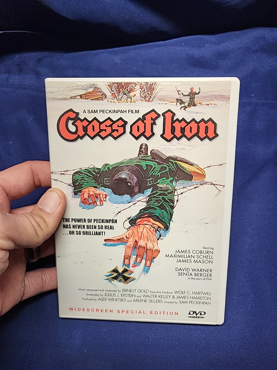Cross of Iron (DVD, 1977) Sam Peckinpah
