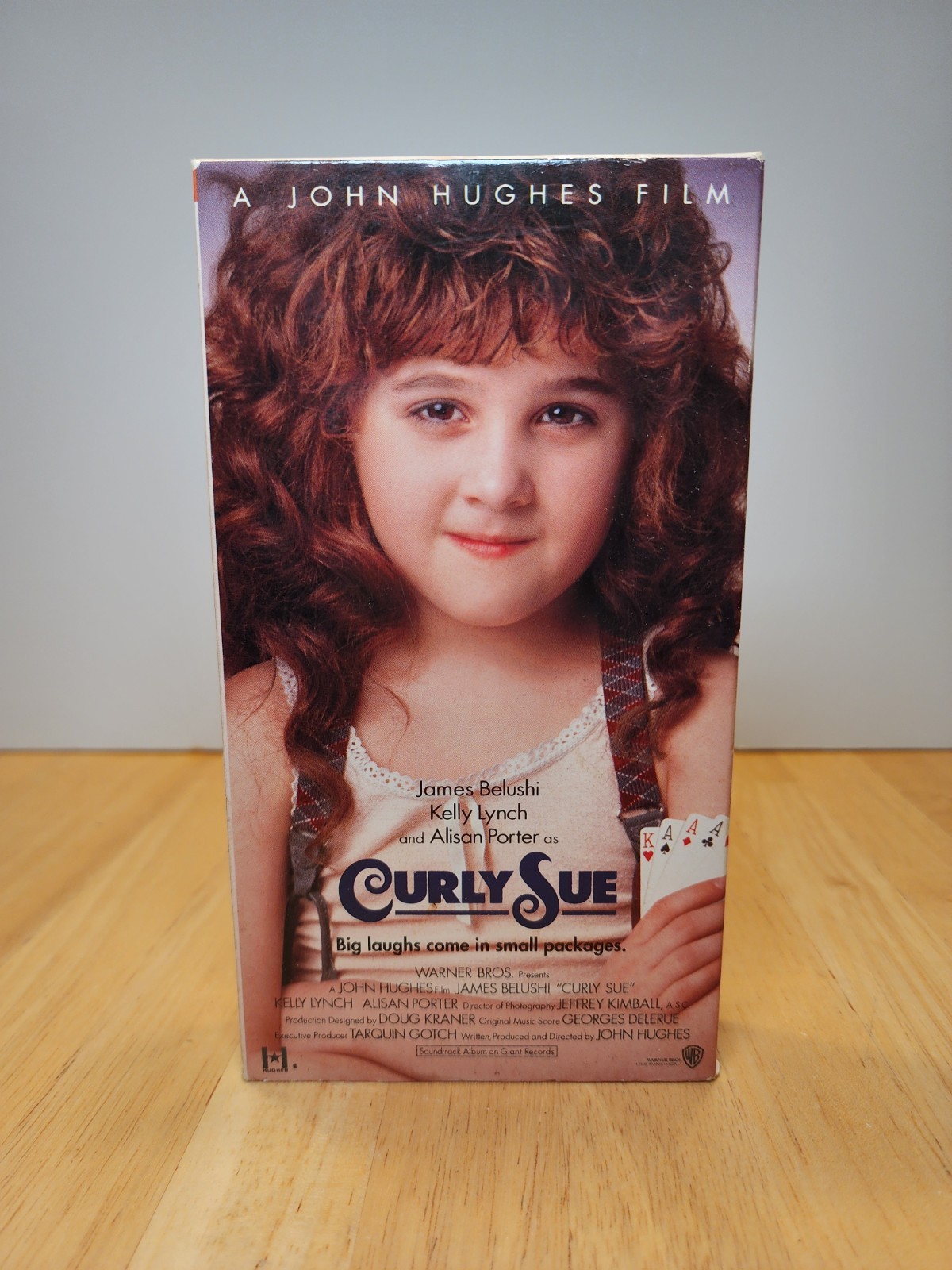 John Hughes ☆ Curly Sue ☆ VHS (Original 1991 Print) Comedy Warner Home Video