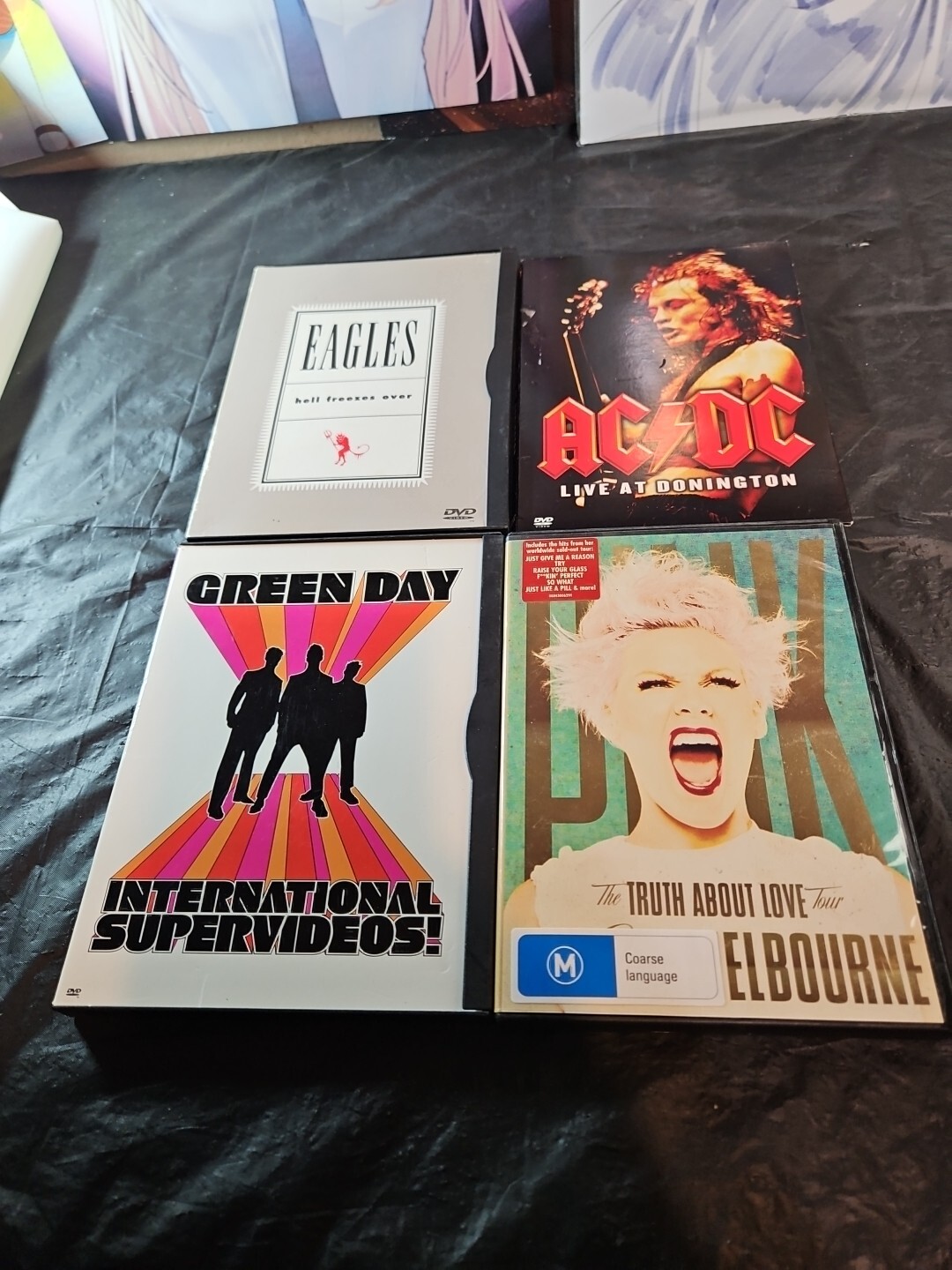 AC/DC – Live at Donington DVD Music Lot Green Day ,pink Live,eagles Rock , Pop